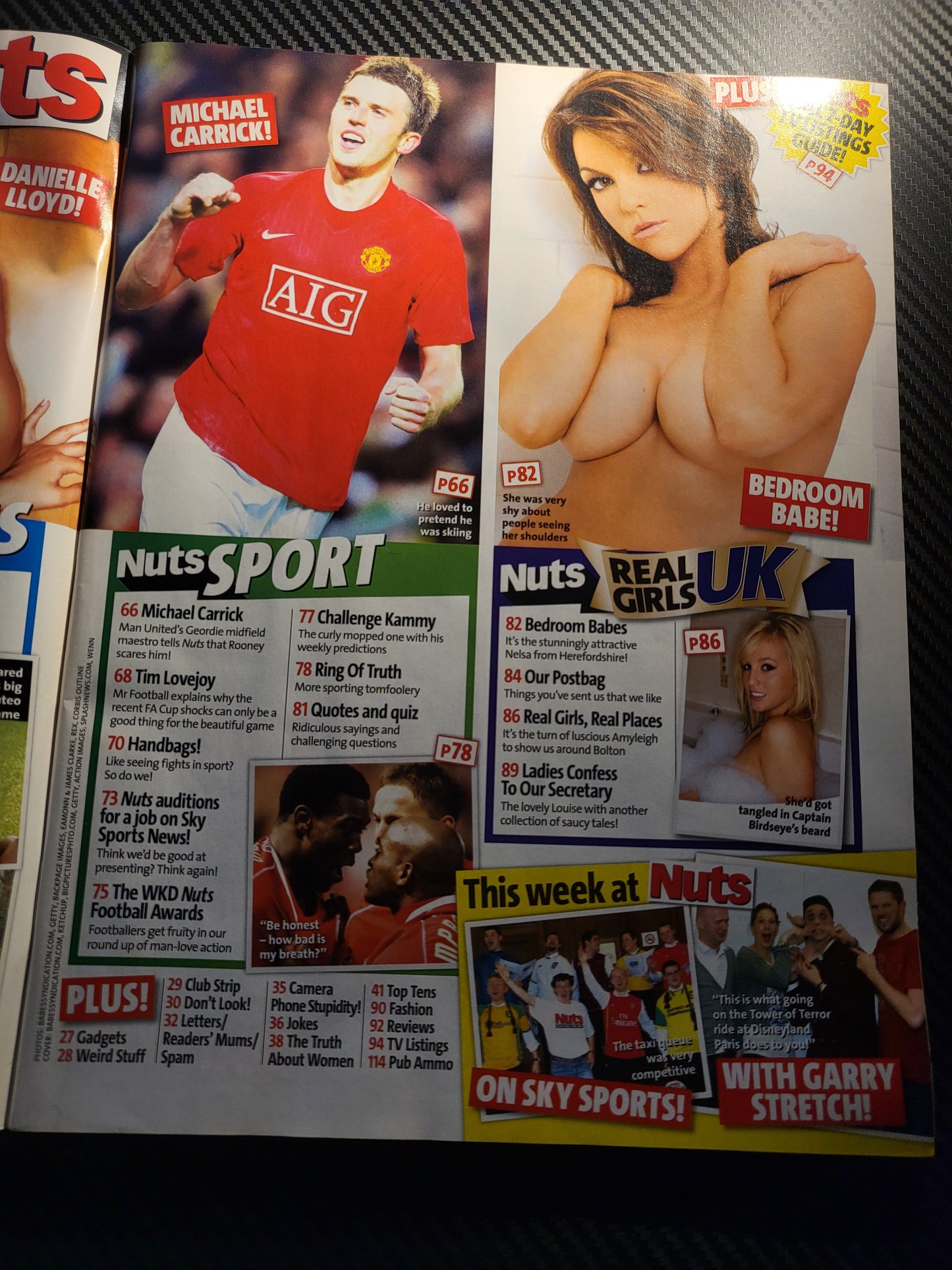 Nuts 21-27 March 2008 (953) Danielle Lloyd Cheryl Cole