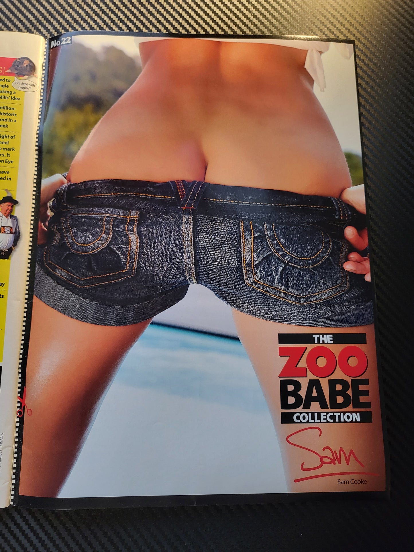 Zoo Magazine 7-13 December 2007 (954) Sam Cooke POSTER Danni Wells