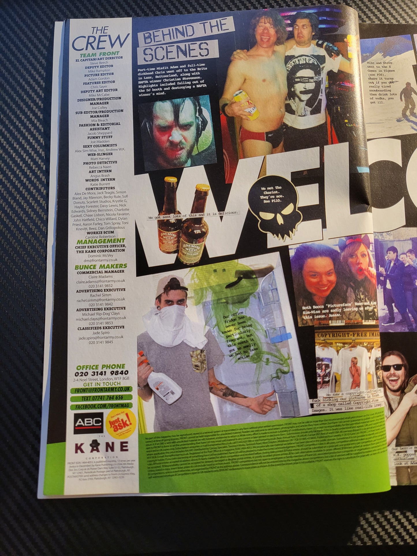 Front Magazine Issue 168 (Rare)(956) Kitty Lea Gabriella Ryonen