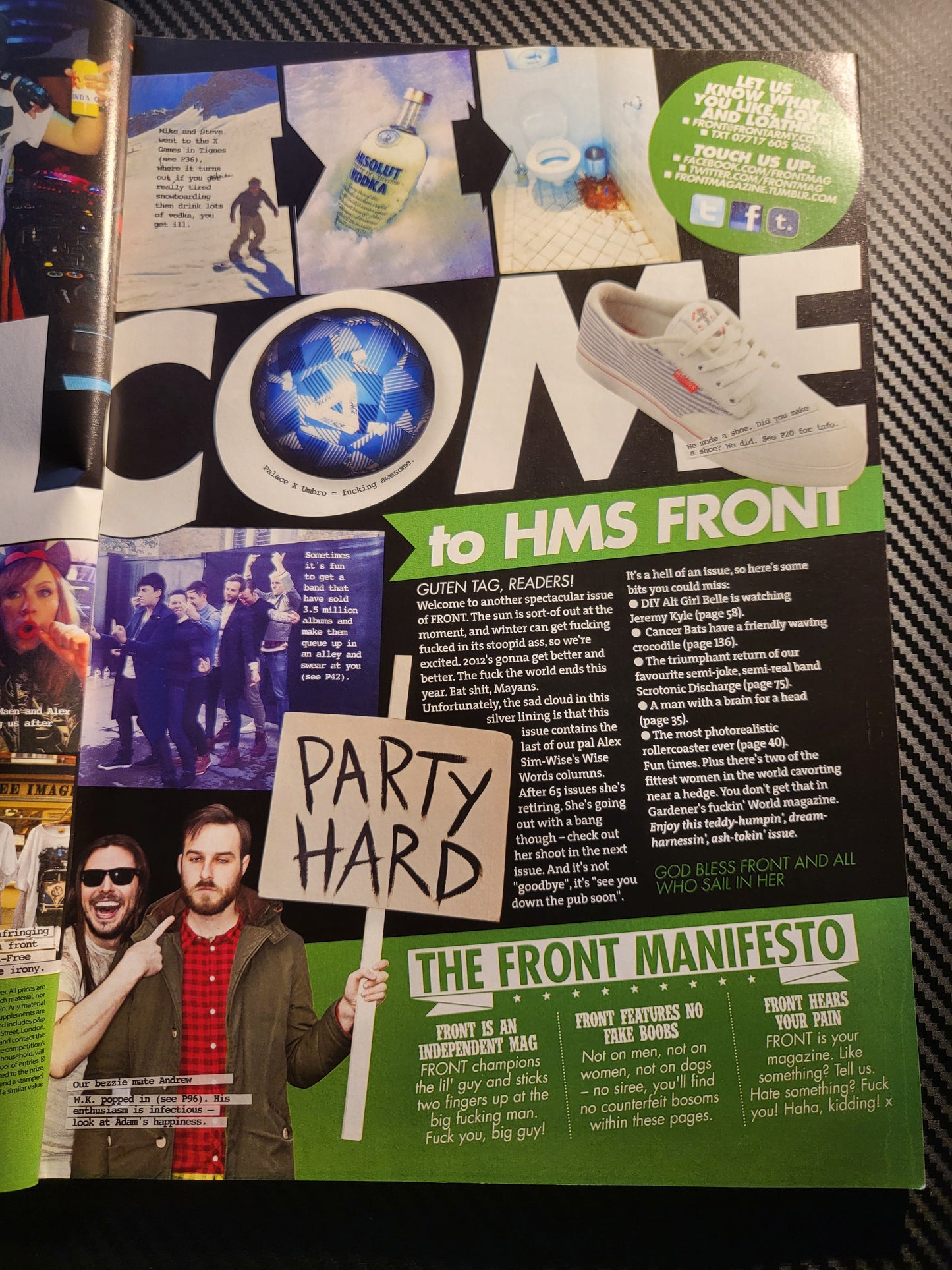 Front Magazine Issue 168 (Rare)(956) Kitty Lea Gabriella Ryonen