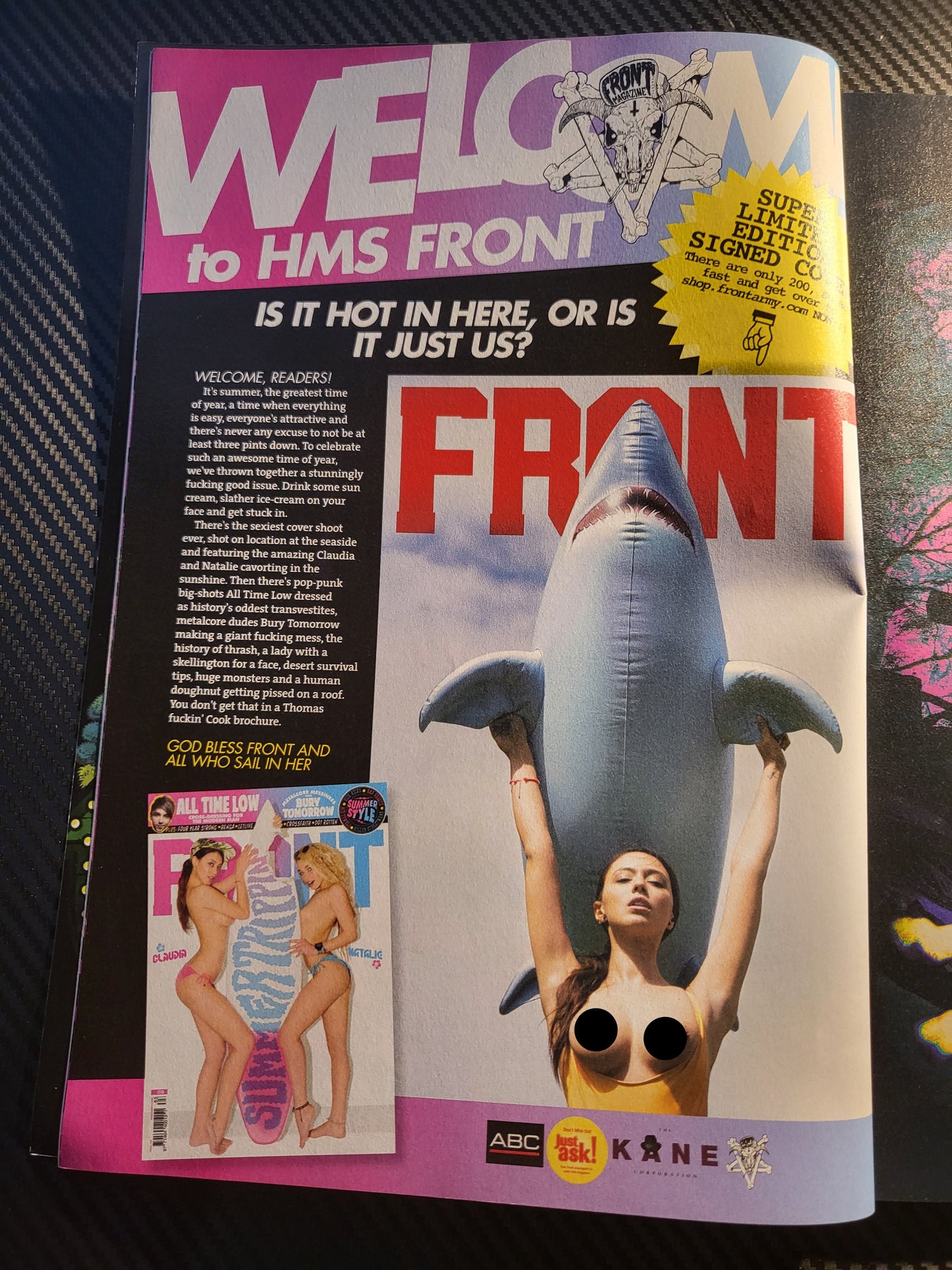 Front Magazine Issue 183 (Rare)(956) Helen Gibson Natalie Claudia Arabella