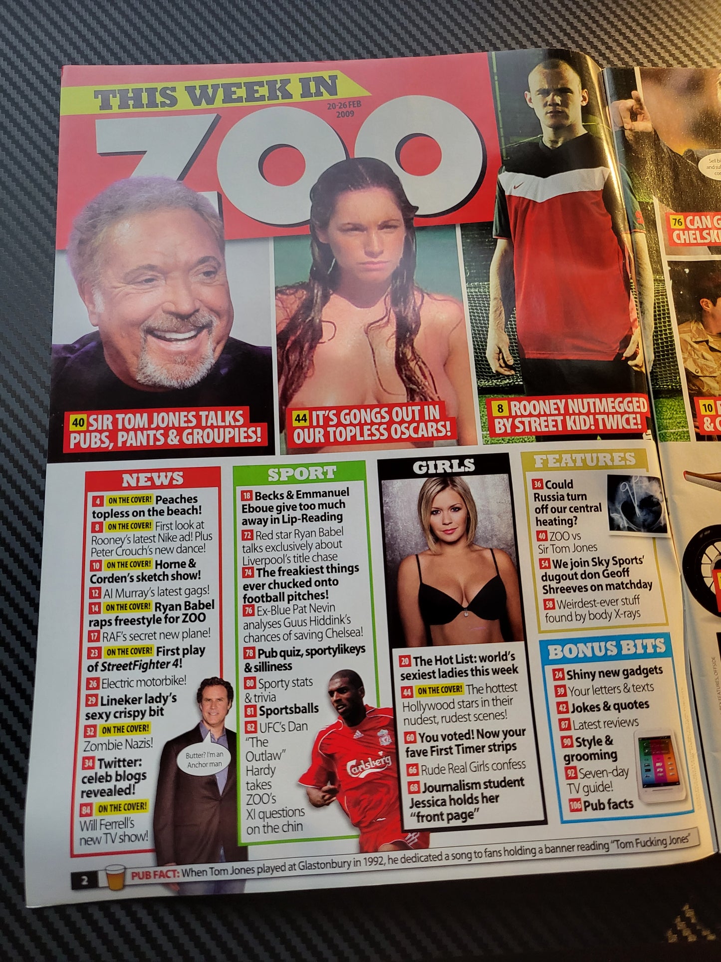 Zoo Magazine 20-26 February 2009 (Rare)(957) Eva Green Charlize Theron