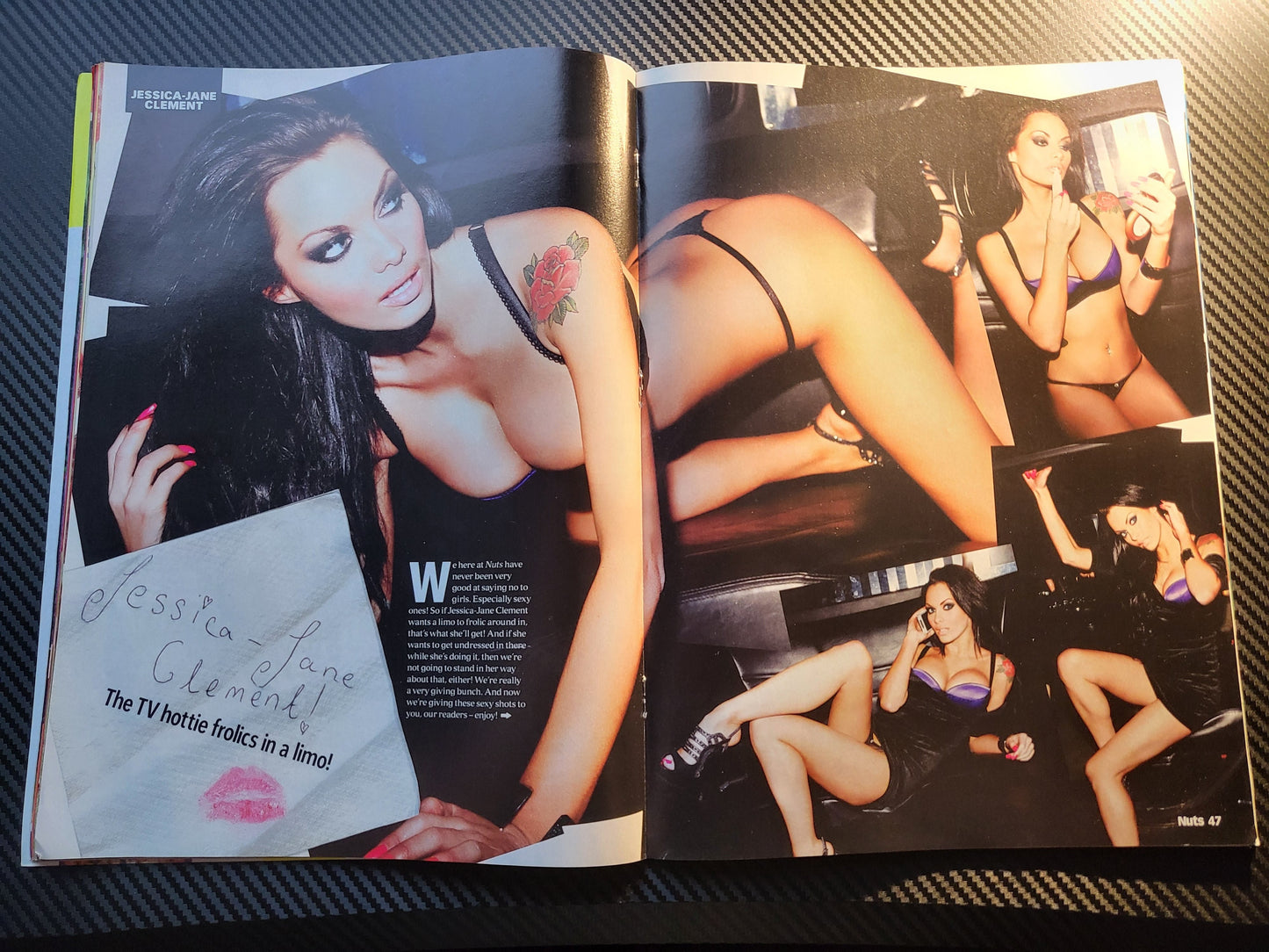 Nuts 14-20 January 2011 (Rare)(958) Jessica-Jane Clement POSTER Sophie Howard