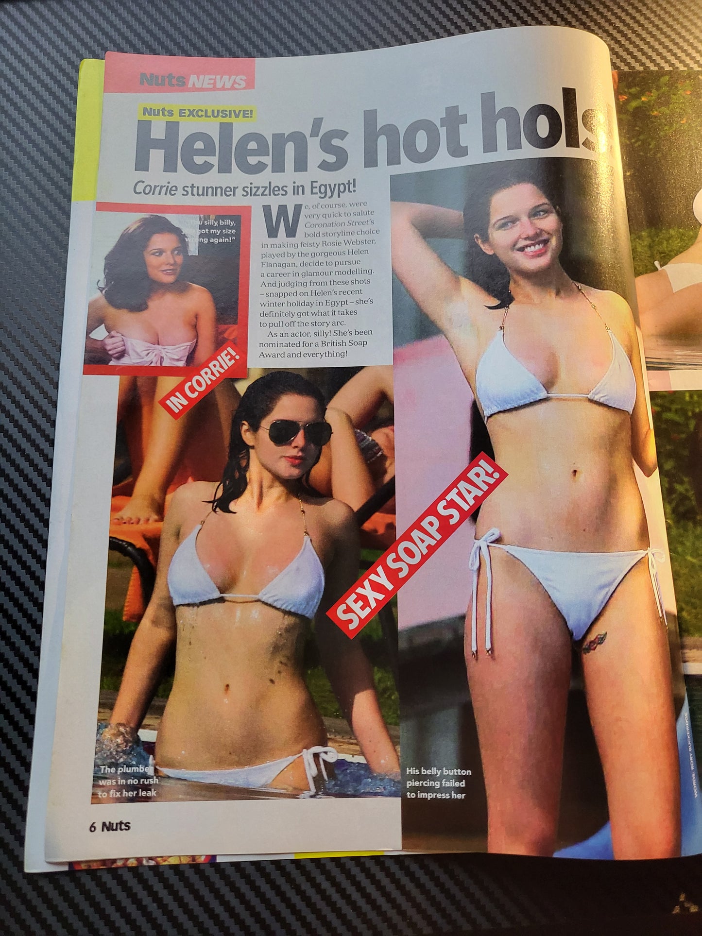 Nuts 14-20 January 2011 (Rare)(958) Jessica-Jane Clement POSTER Sophie Howard