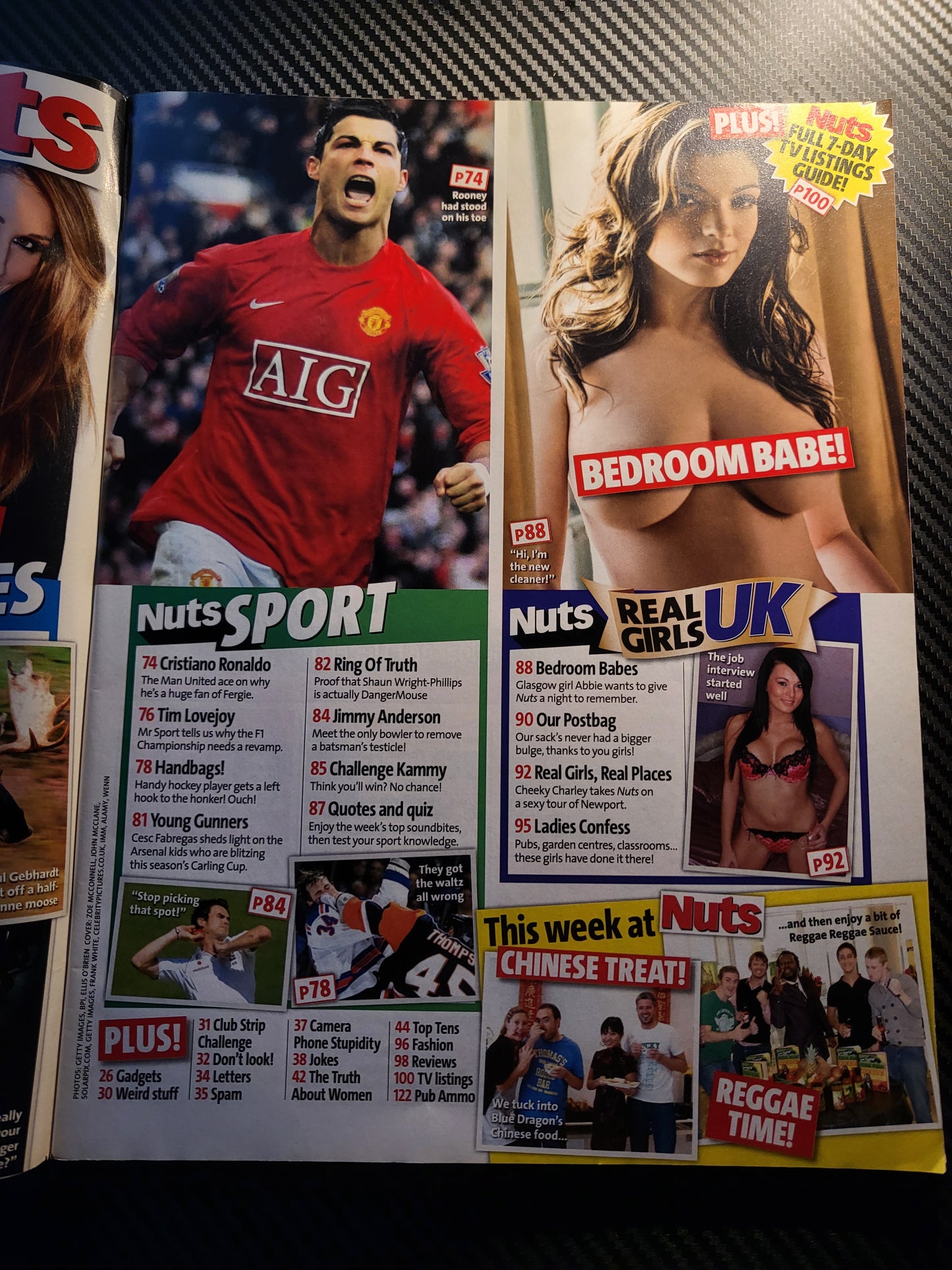 Nuts 14-20 November 2008 (Rare)(958) Lucy Pinder Chanelle Hays Mercedes