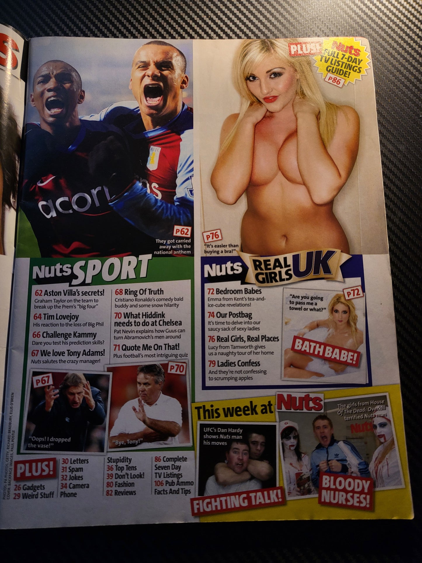 Nuts 20-26 February 2009 (Rare)(958) Jennifer Metcalfe Jennifer Clark Meddy Ford