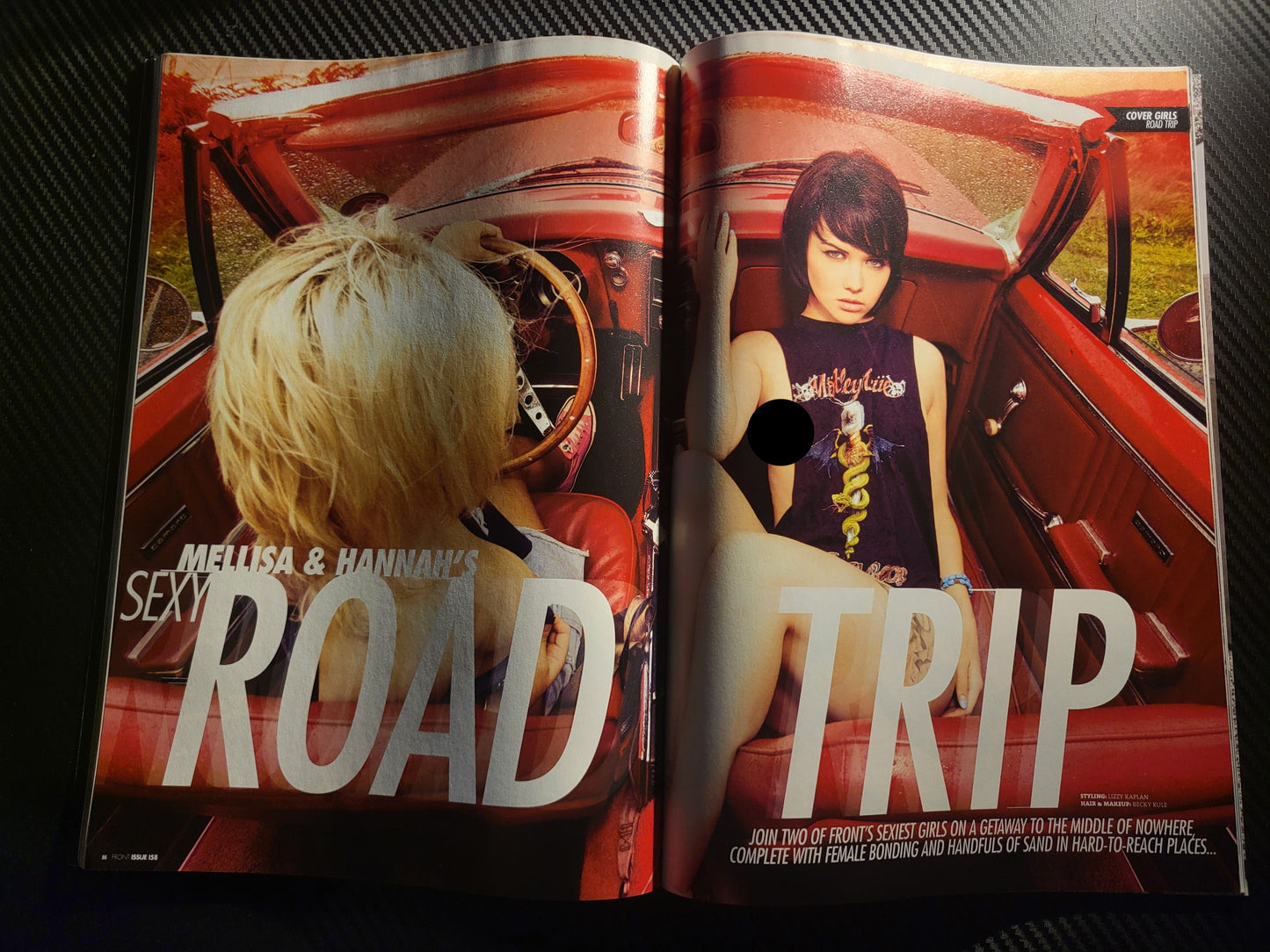 Front Magazine Issue 158 (962)(Rare) Apnea Melissa Clarke Emma Howes