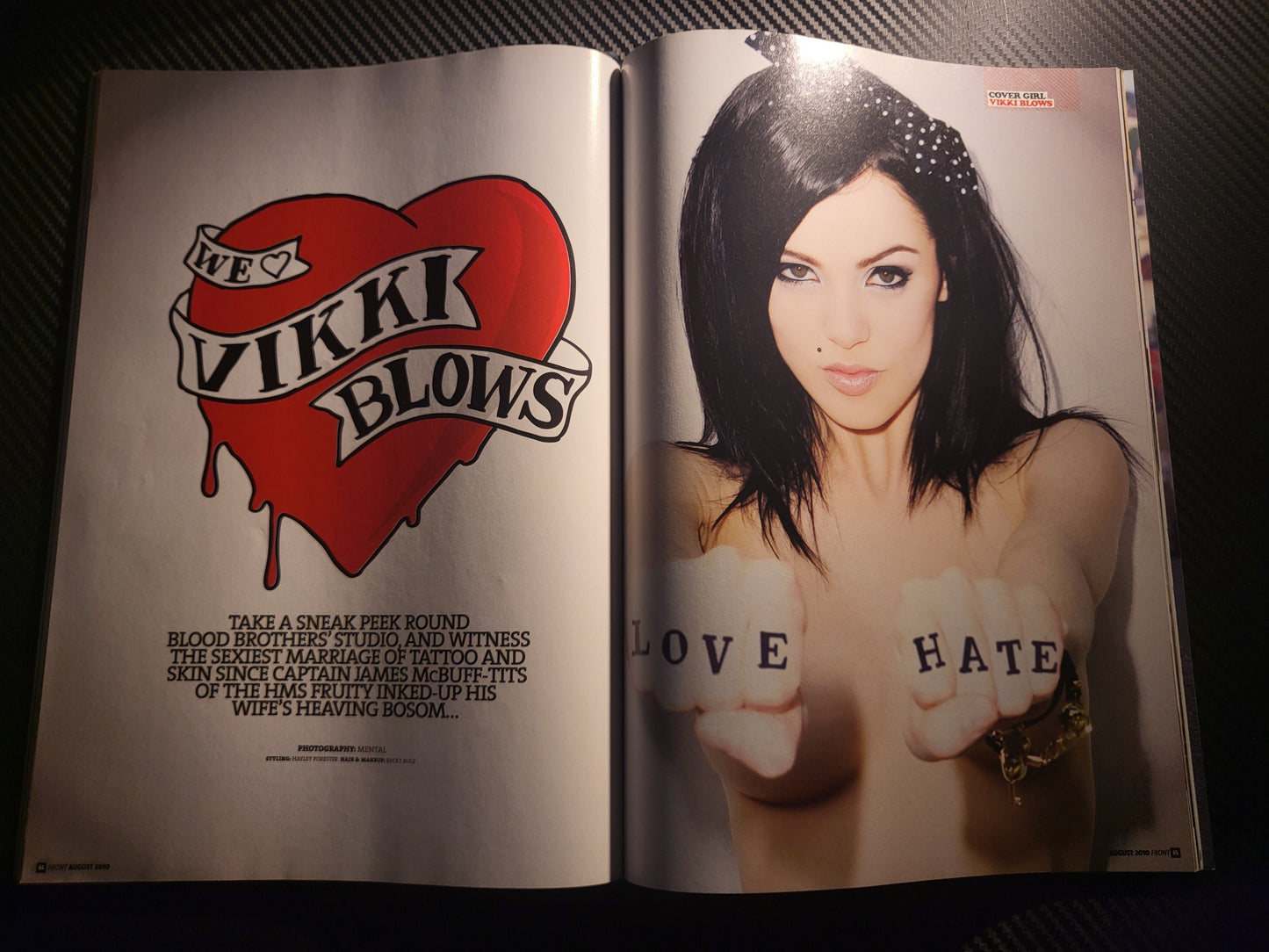 Front Magazine Issue 145 (964)(Rare) Vikki Blows
