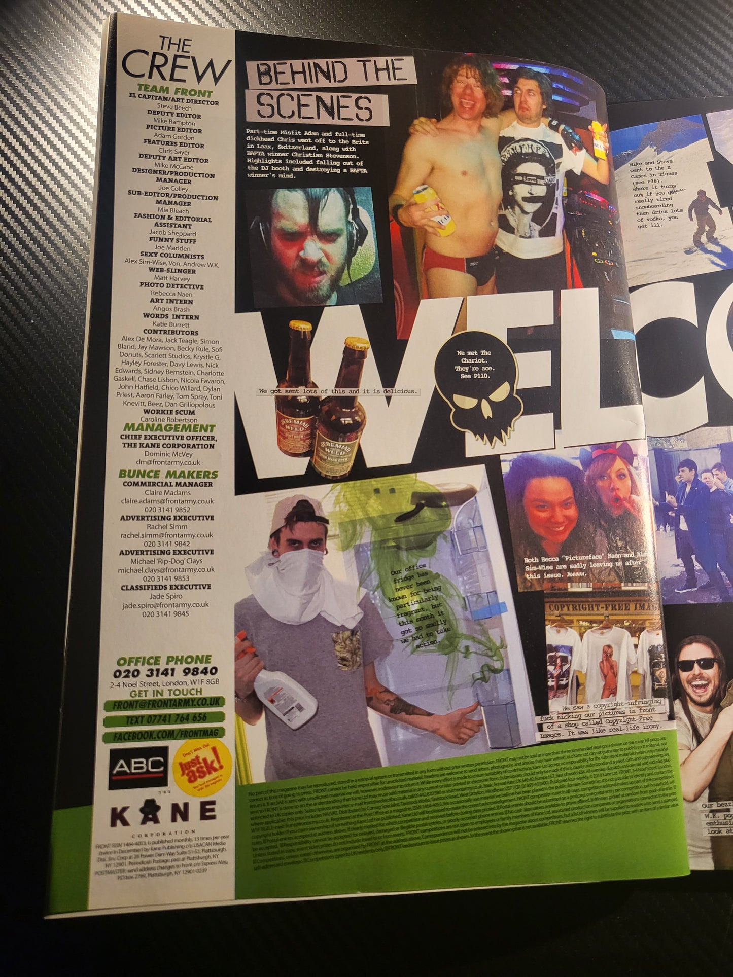 Front Magazine Issue 168 (965) Kitty Lea Gabriella Ryonen