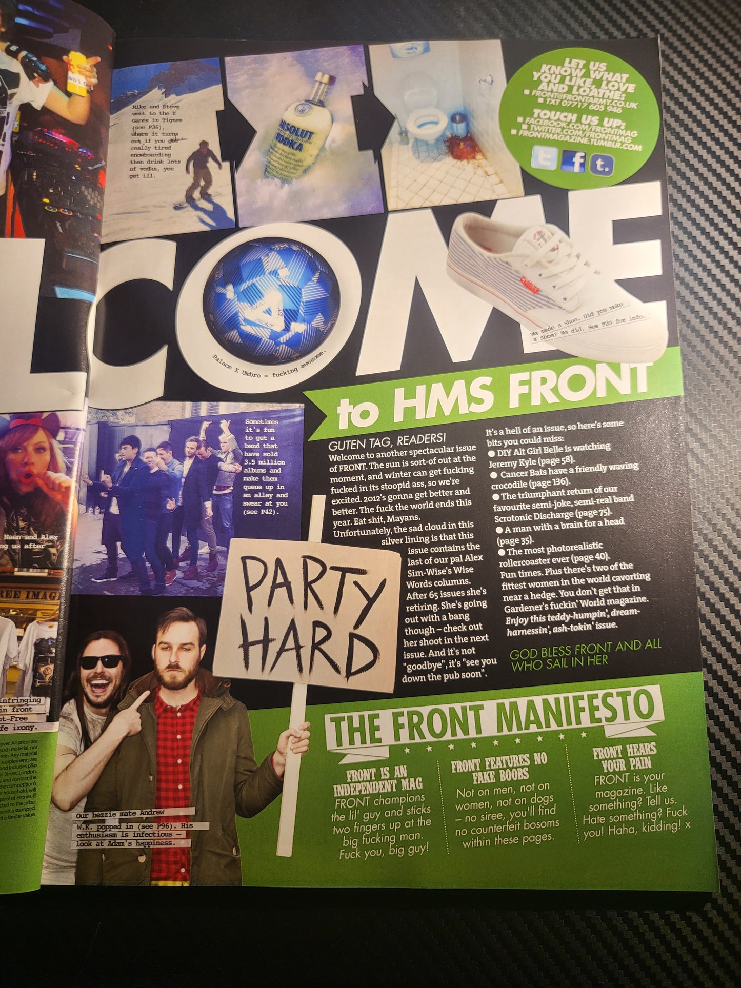 Front Magazine Issue 168 (965) Kitty Lea Gabriella Ryonen