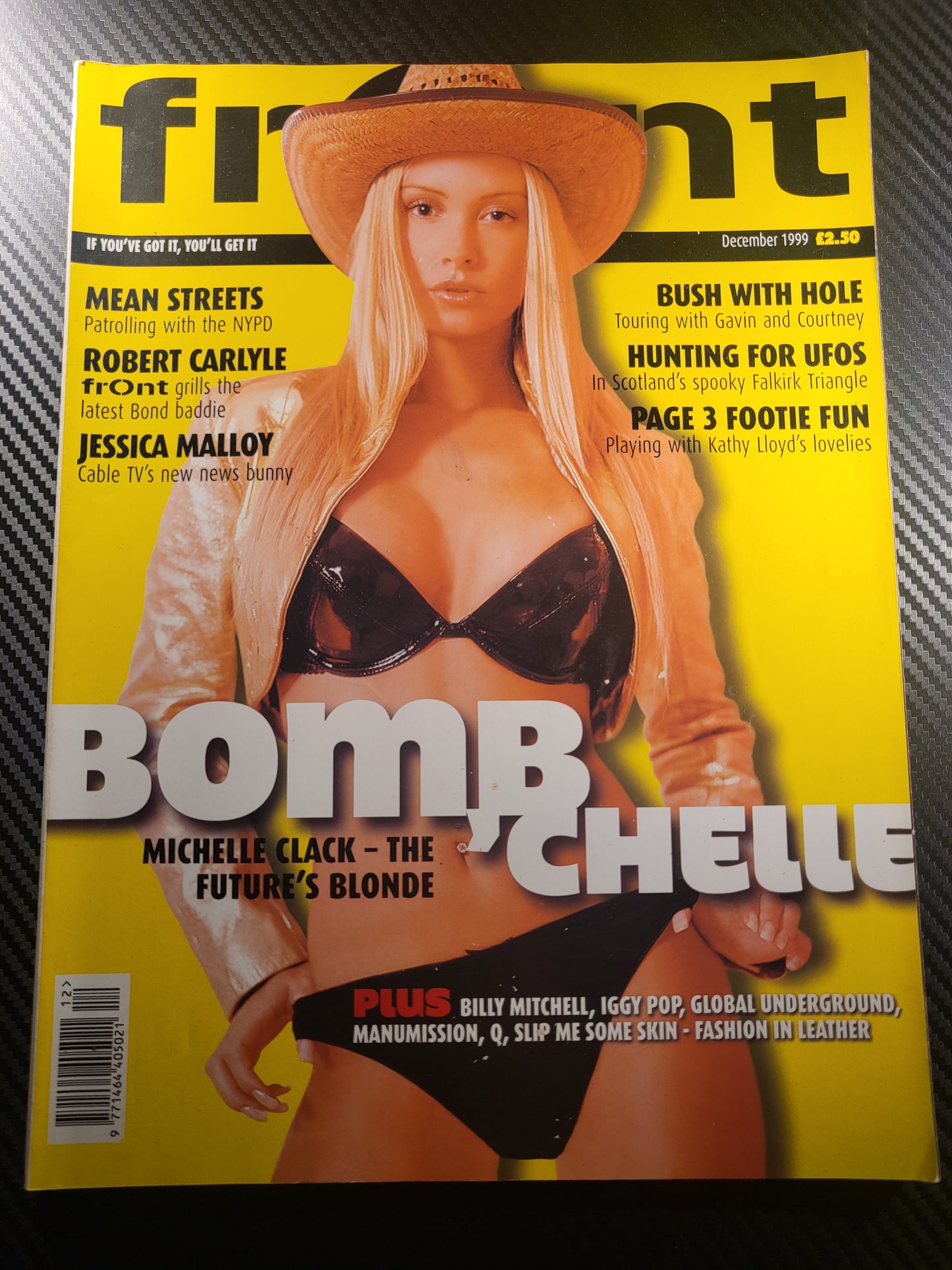 Front Magazine December 1999 Issue 14 (Rare)(966) Michelle Clack POSTER