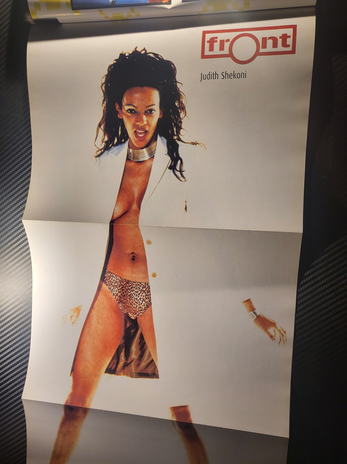 Front Magazine April 1999 Issue 6 (Rare)(967) Victoria Silvstedt POSTER Judith Shekoni Anna Nicole Smith