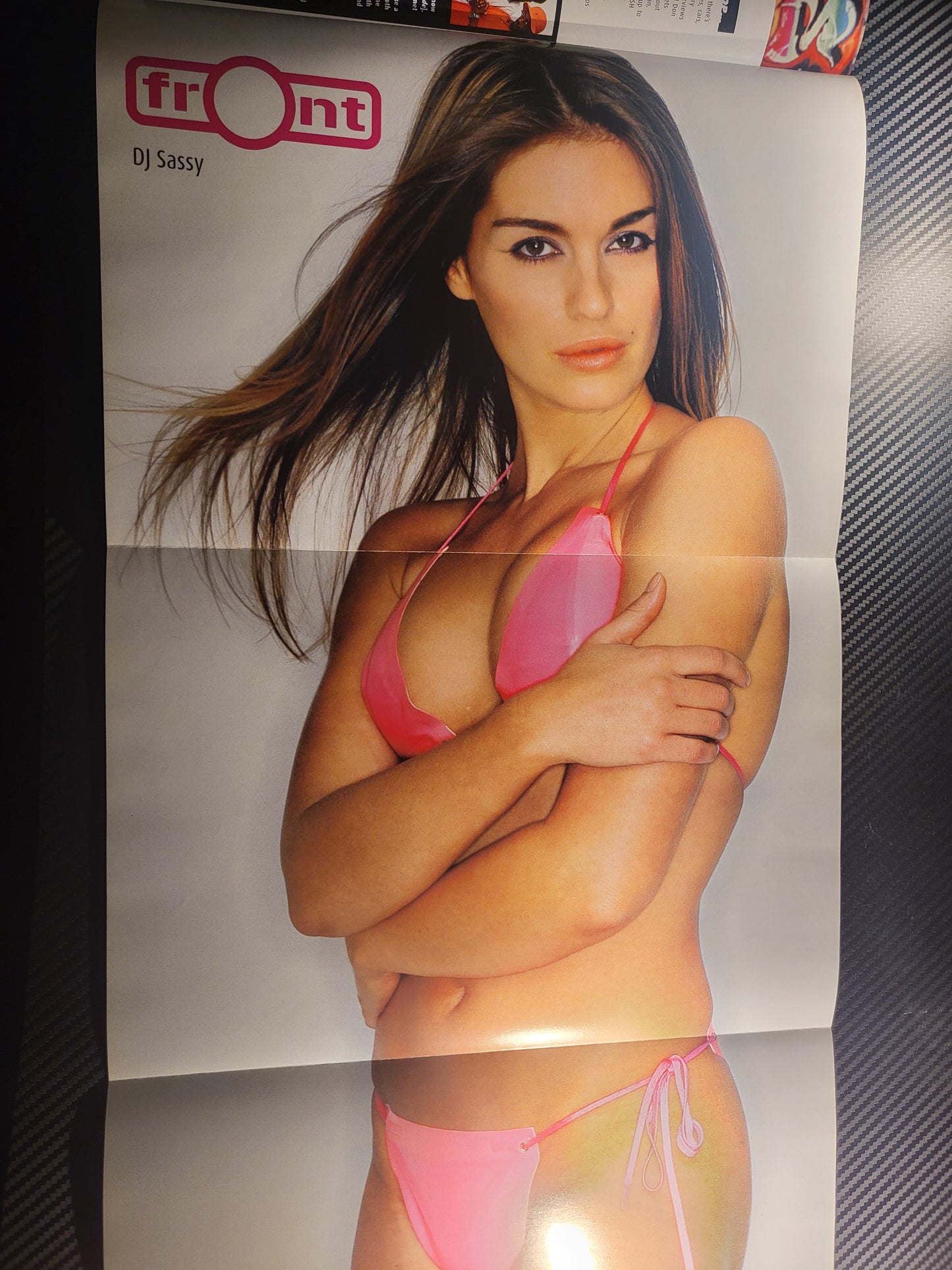 Front Magazine October 1999 Issue 12 (Rare)(967) DJ Sassy POSTER Nikita (Puff Daddy P Diddy)