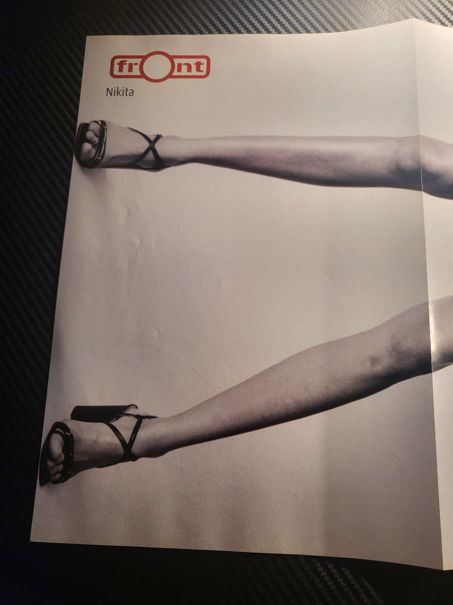 Front Magazine October 1999 Issue 12 (Rare)(967) DJ Sassy POSTER Nikita (Puff Daddy P Diddy)