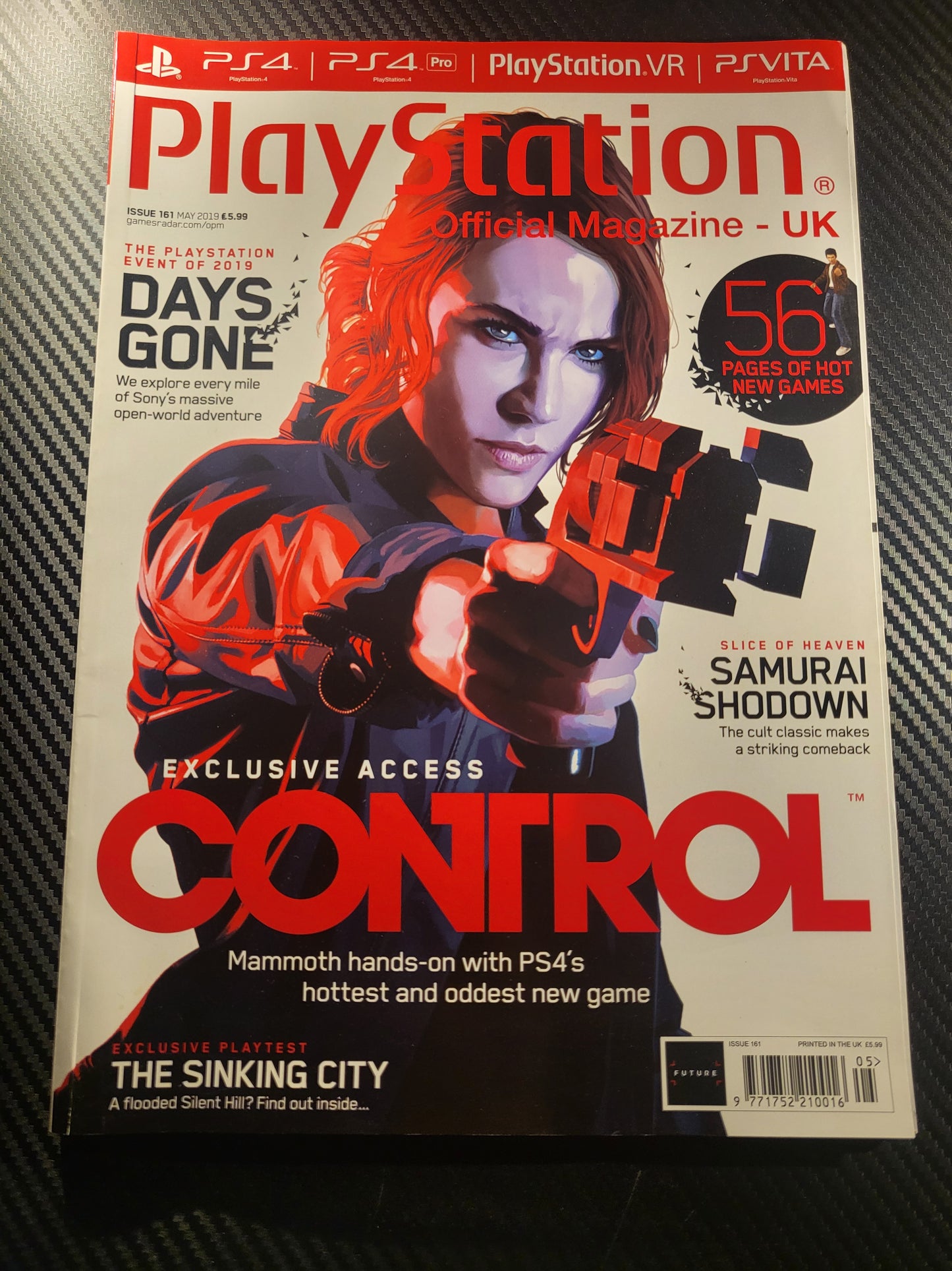 PlayStation Official Magazine May 2019 UK 161 (968) Days Gone Control Devil May Cry