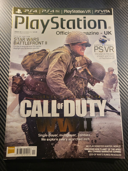 PlayStation Official Magazine November 2017 UK 141 (968) Call of Duty WWII Star