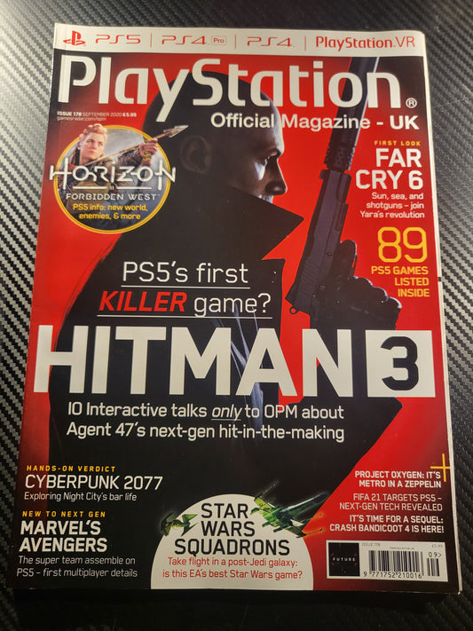 PlayStation Official Magazine September 2020 UK 178 (968) Hitman 3 Far Cry 6 Star Wars