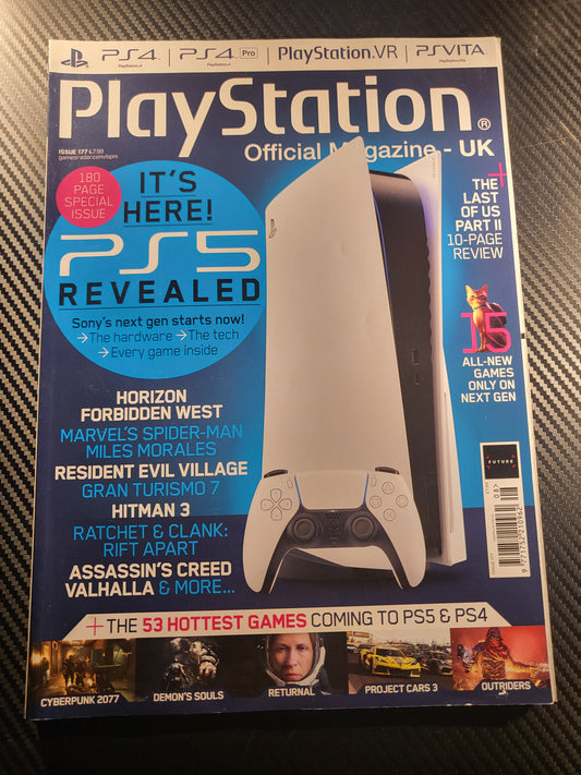 PlayStation Official Magazine UK 177 (968) PS5 Spider Man Resident Evil