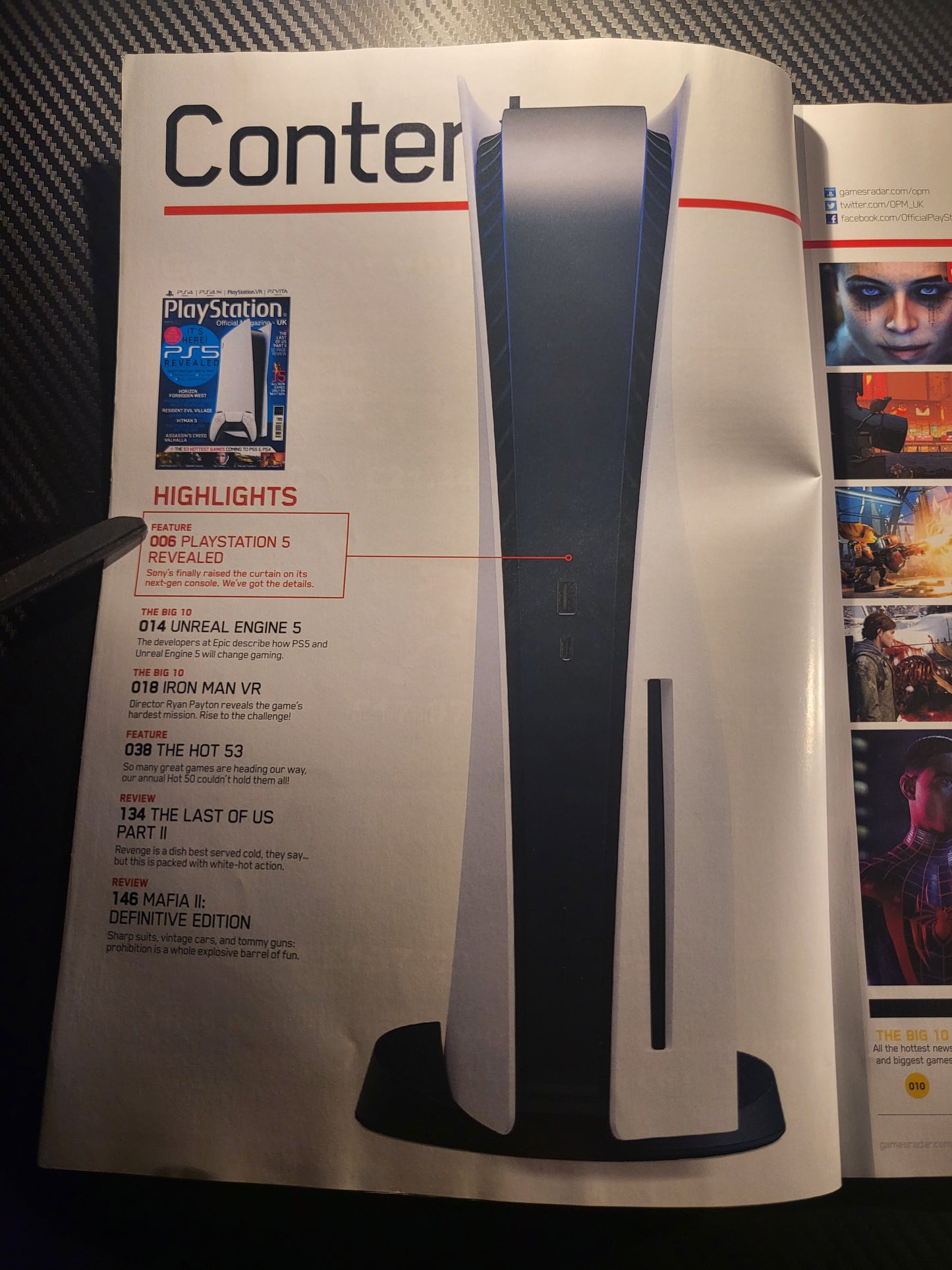 PlayStation Official Magazine UK 177 (968) PS5 Spider Man Resident Evil