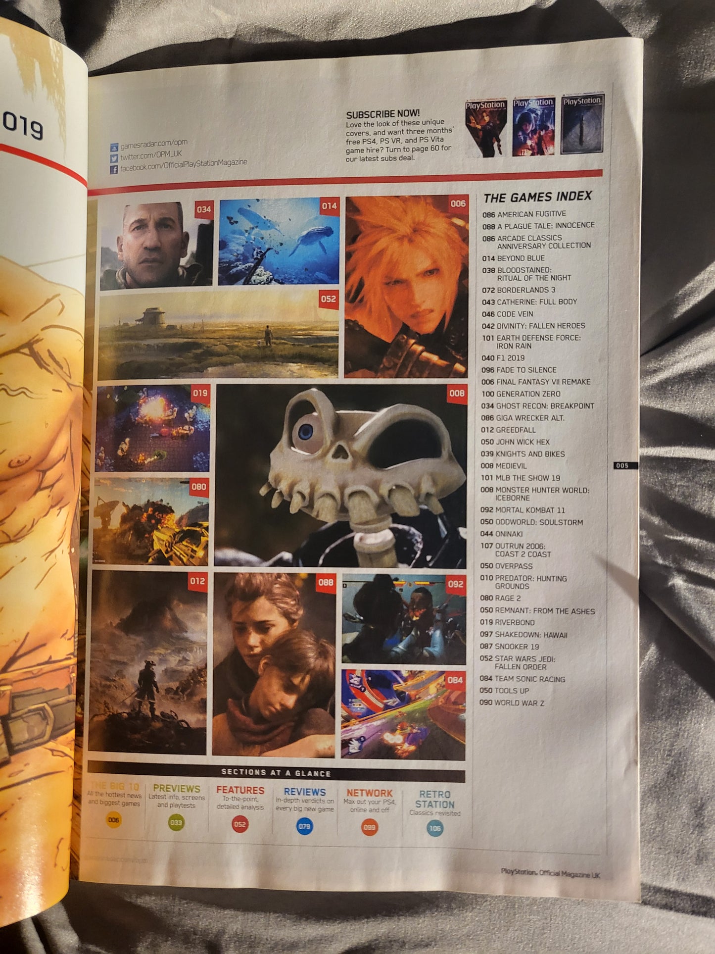 PlayStation Official Magazine July 2019 UK 163 (969) Star Wars Jedi Fallen Ghost Recon