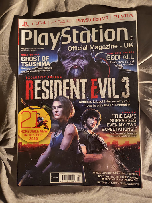 PlayStation Official Magazine February 2020 UK 171 (969) Resident Evil Ghost of Tsushima