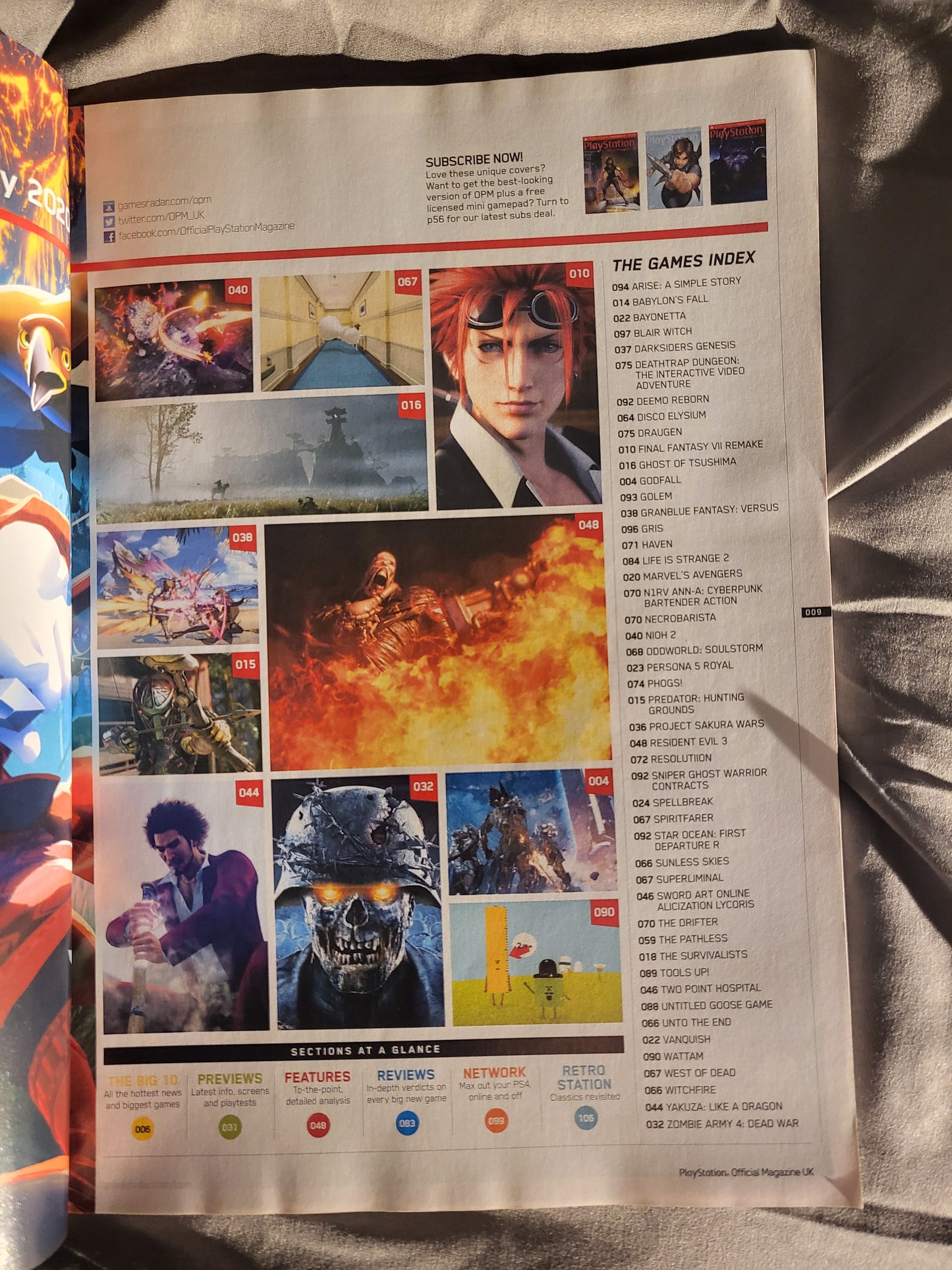 PlayStation Official Magazine February 2020 UK 171 (969) Resident Evil Ghost of Tsushima