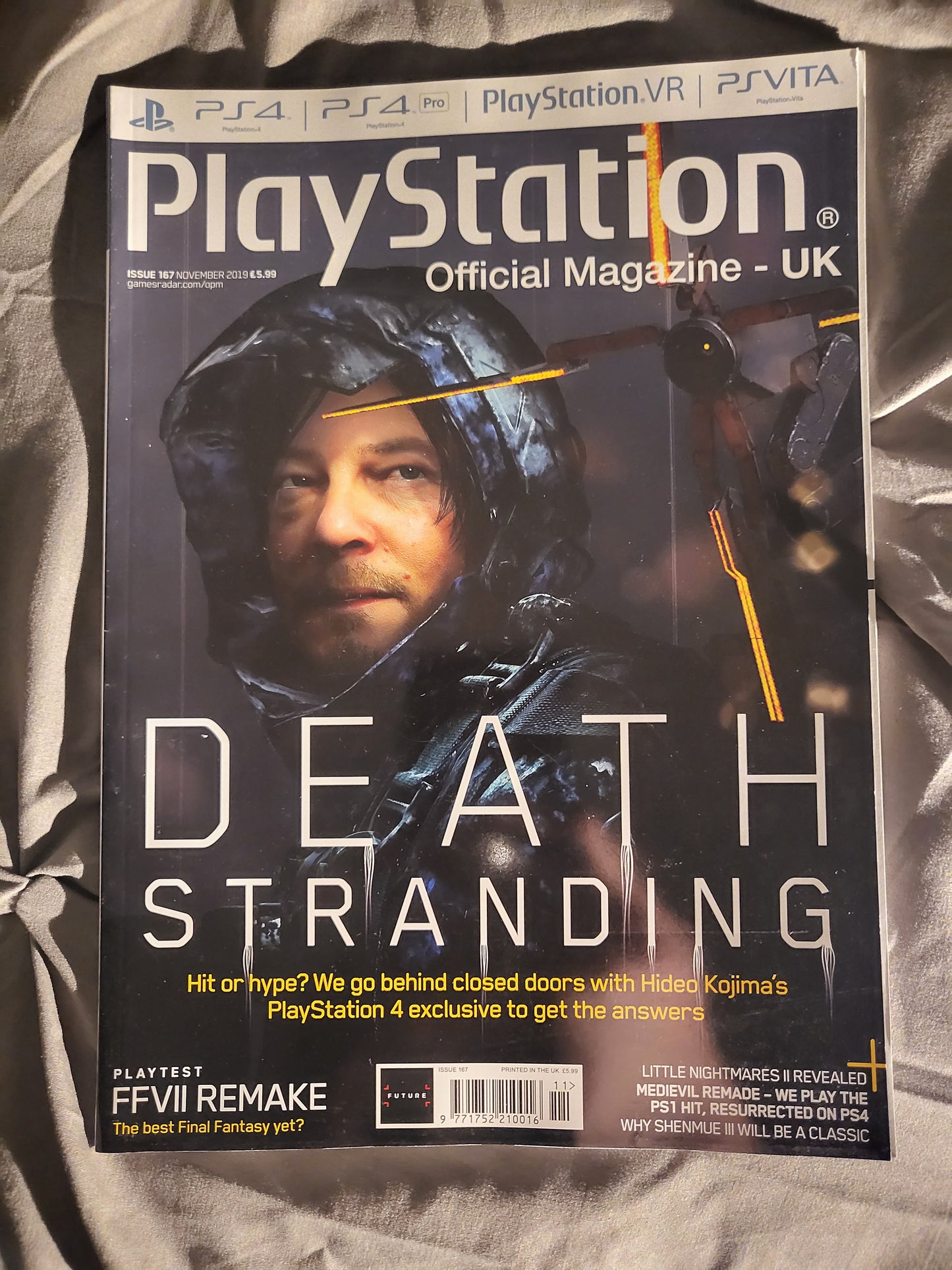 PlayStation Official Magazine November 2019 UK 167 (969) Death Stranding Cyberpunk 2077