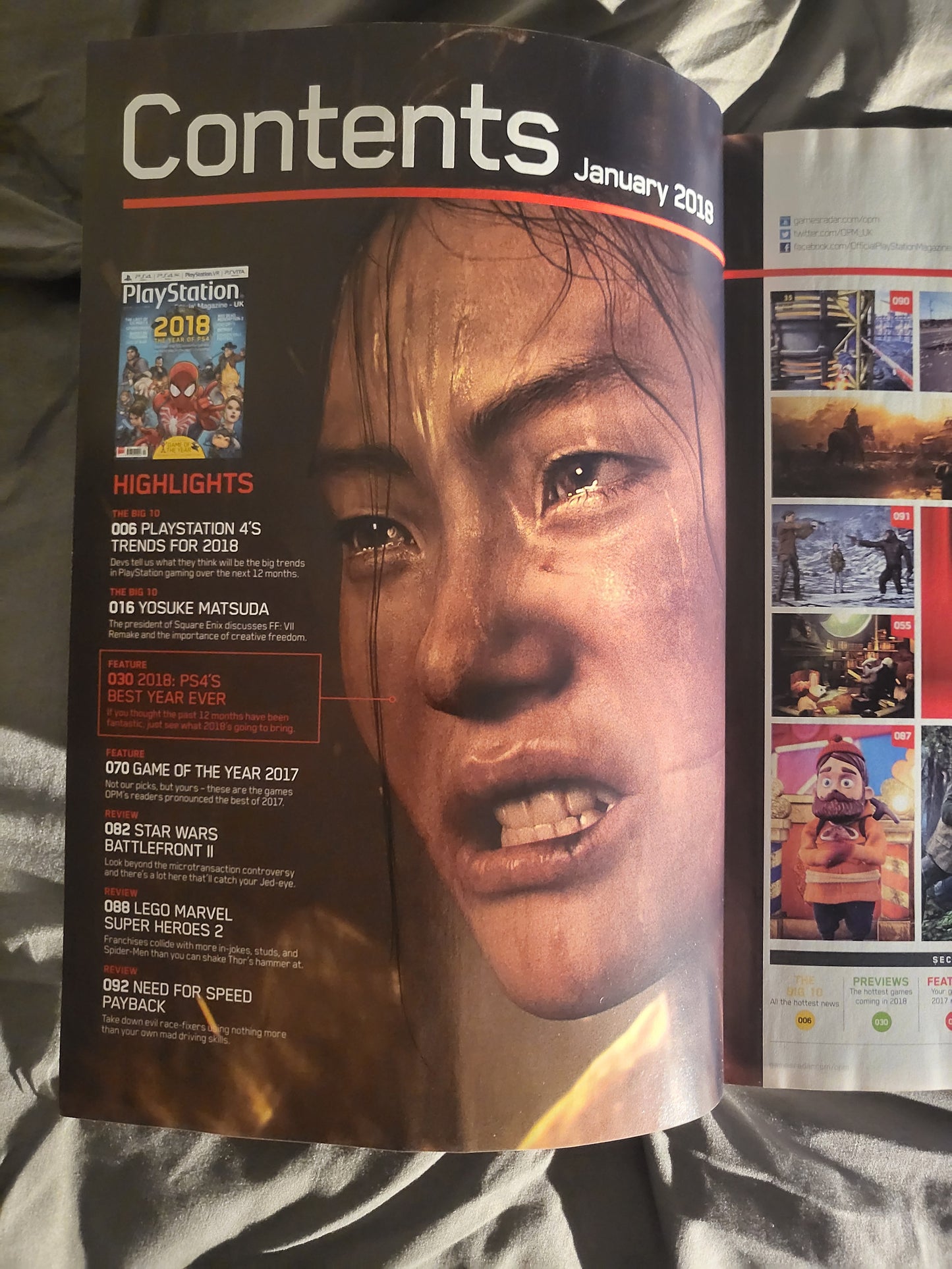 PlayStation Official Magazine January 2018 UK 144 (969) Yosuke Matsuda Star Wars Battlefront