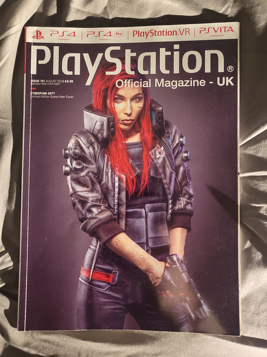 PlayStation Official Magazine August 2018 UK 151 (969) Cyberpunk 2077 Dying Light