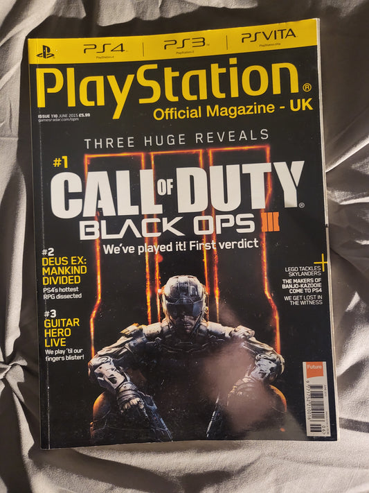 PlayStation Official Magazine June 2015 UK 110 (969) Call of Duty Black Ops Dues Ex