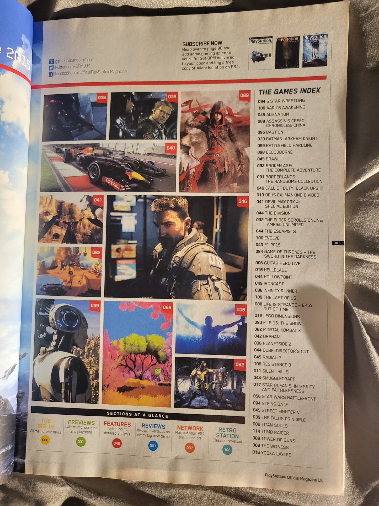 PlayStation Official Magazine June 2015 UK 110 (969) Call of Duty Black Ops Dues Ex