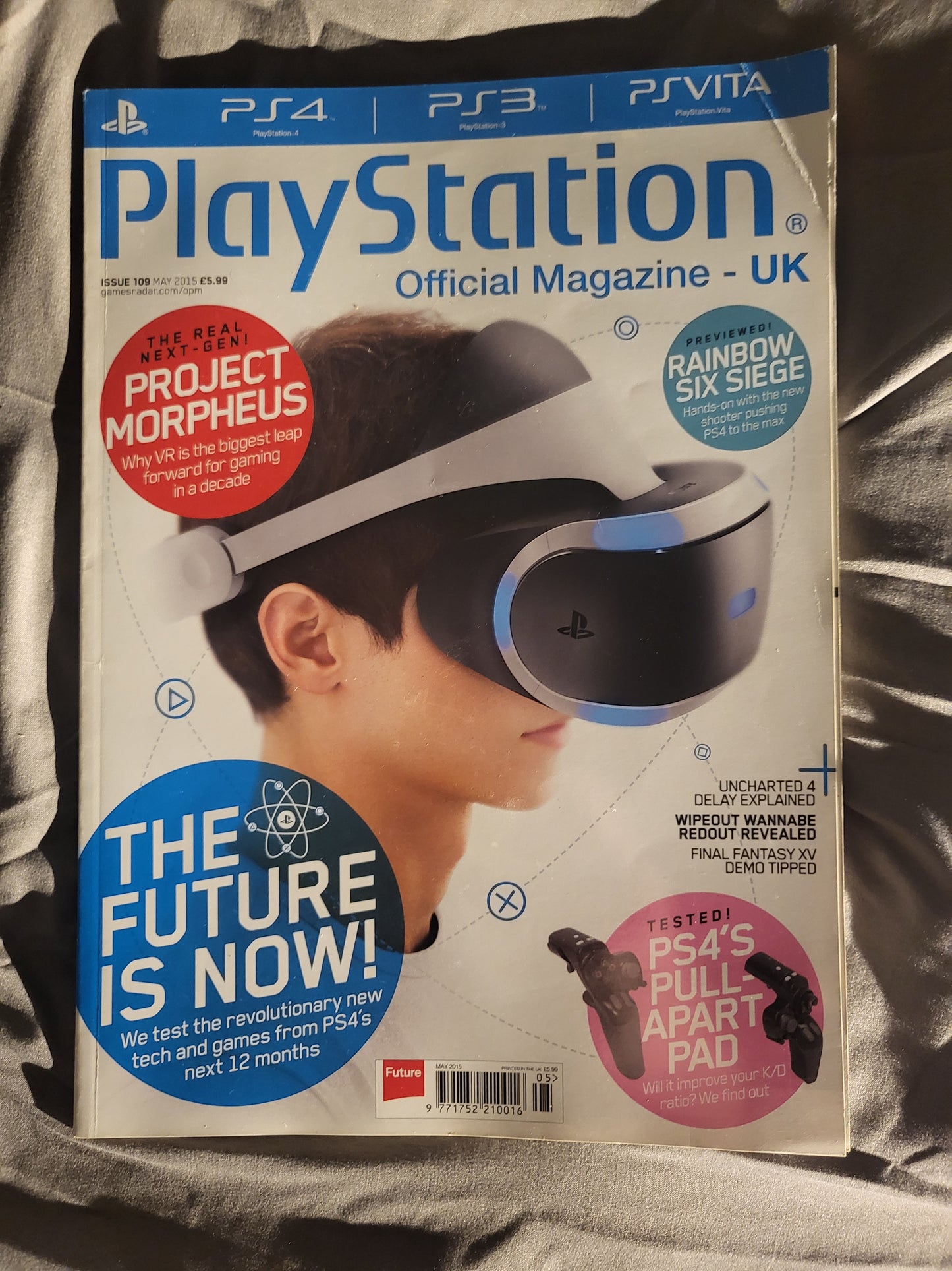 PlayStation Official Magazine May 2015 UK 109 (969) Metal Gear Solid Rainbow Six Siege