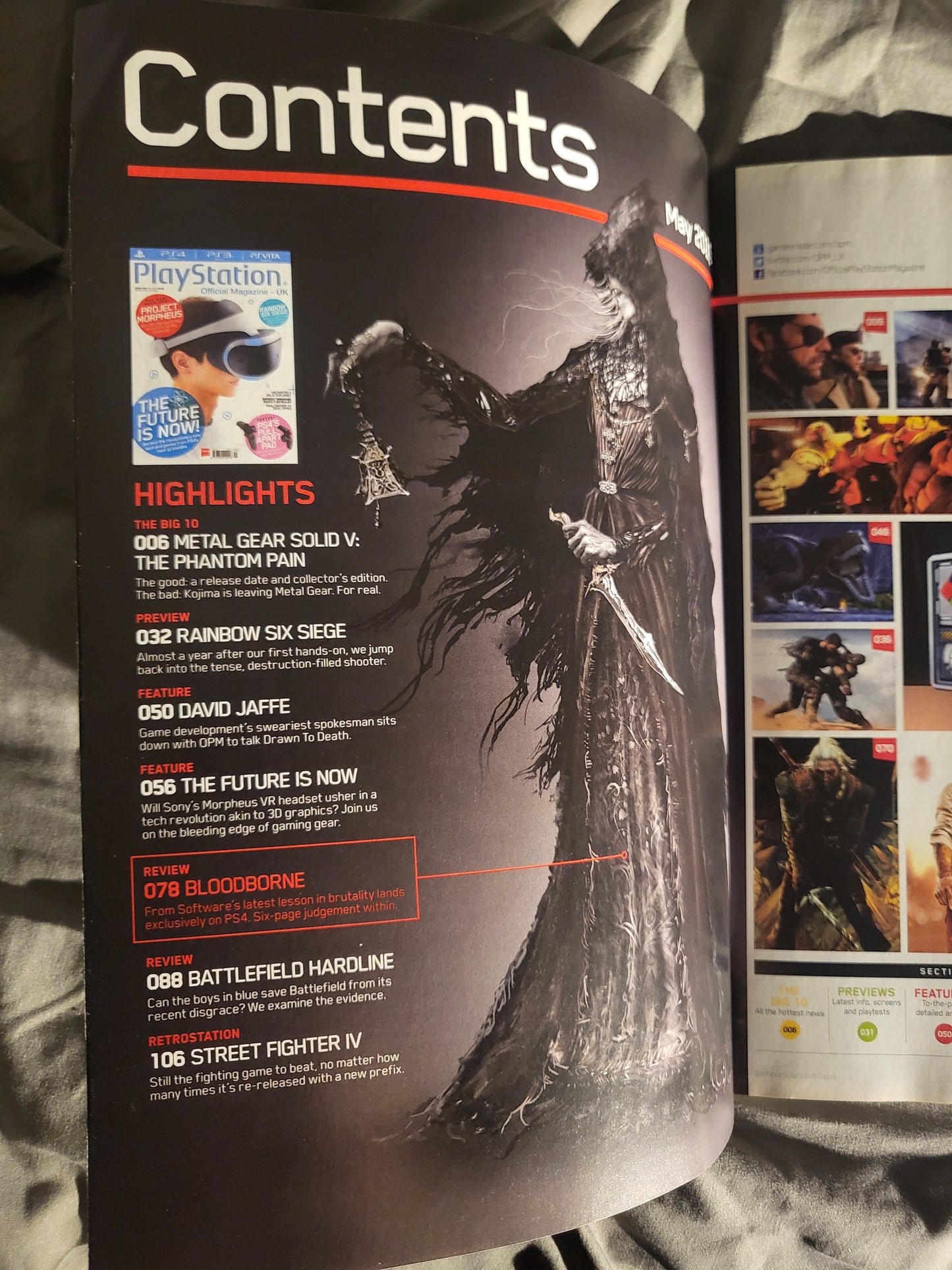 PlayStation Official Magazine May 2015 UK 109 (969) Metal Gear Solid Rainbow Six Siege