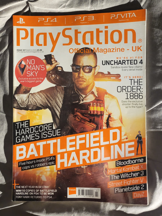 PlayStation Official Magazine March 2015 UK 107 (971) Battlefield Bloodborne Witcher