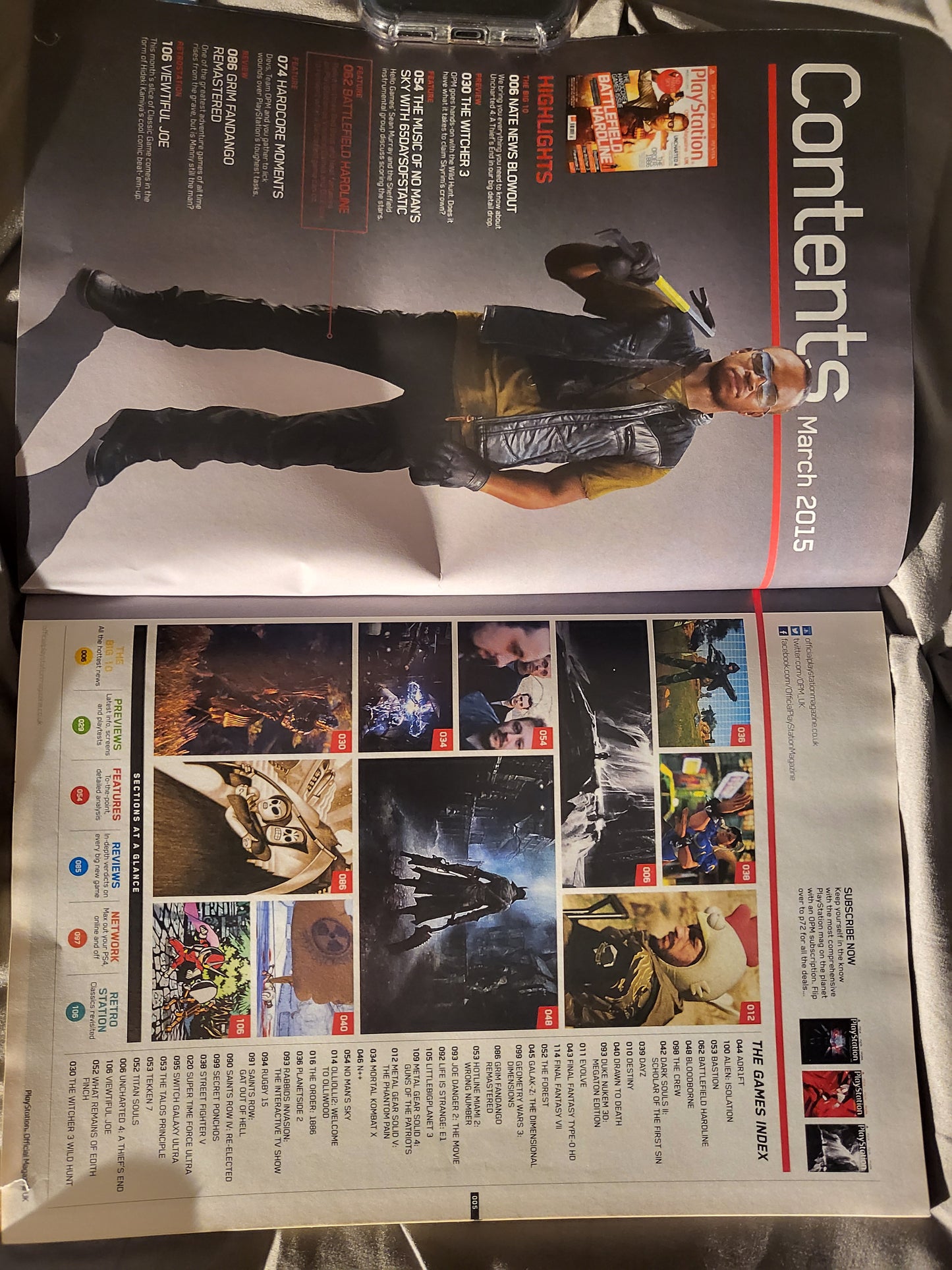 PlayStation Official Magazine March 2015 UK 107 (971) Battlefield Bloodborne Witcher