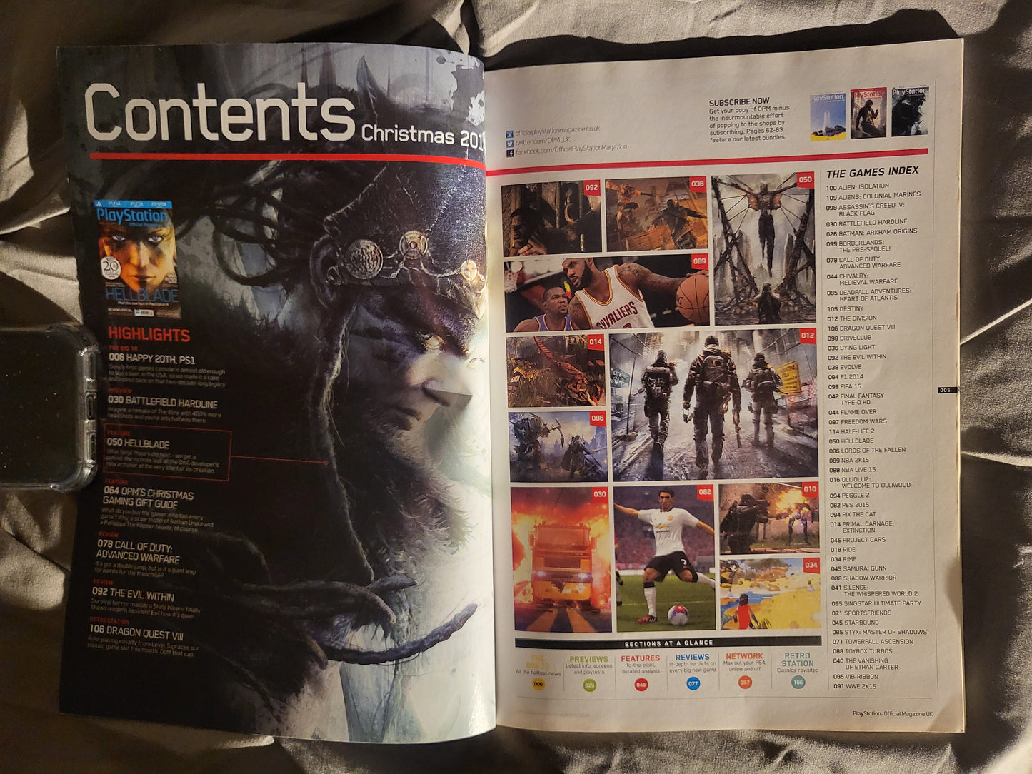 PlayStation Official Magazine Christmas 2014 UK 104 (971) Hellblade Battlefield
