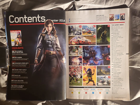 PlayStation Official Magazine December 2014 UK 103 (971) Grand Theft Auto Assassins Creed