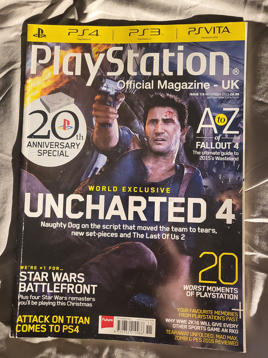 PlayStation Official Magazine November 2015 UK 115 (971) Uncharted Starwars Fallout
