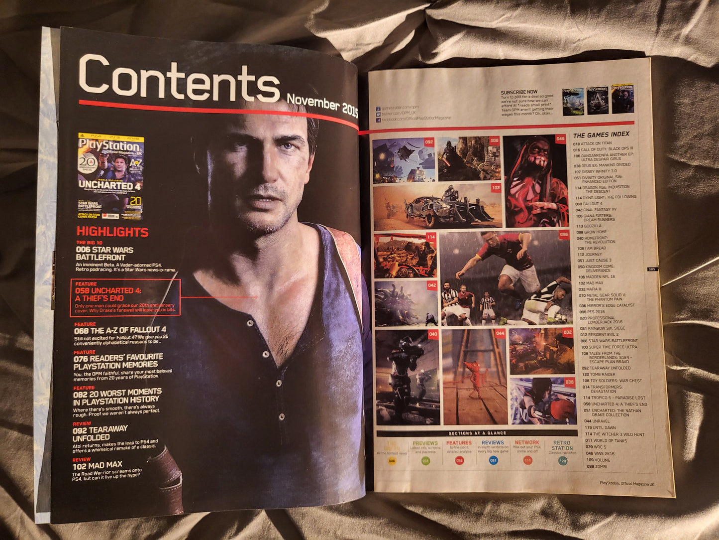 PlayStation Official Magazine November 2015 UK 115 (971) Uncharted Starwars Fallout