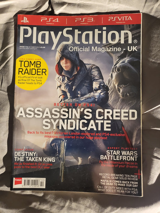 PlayStation Official Magazine October 2015 UK 114 (971) Assassins Creed Star Wars Destiny