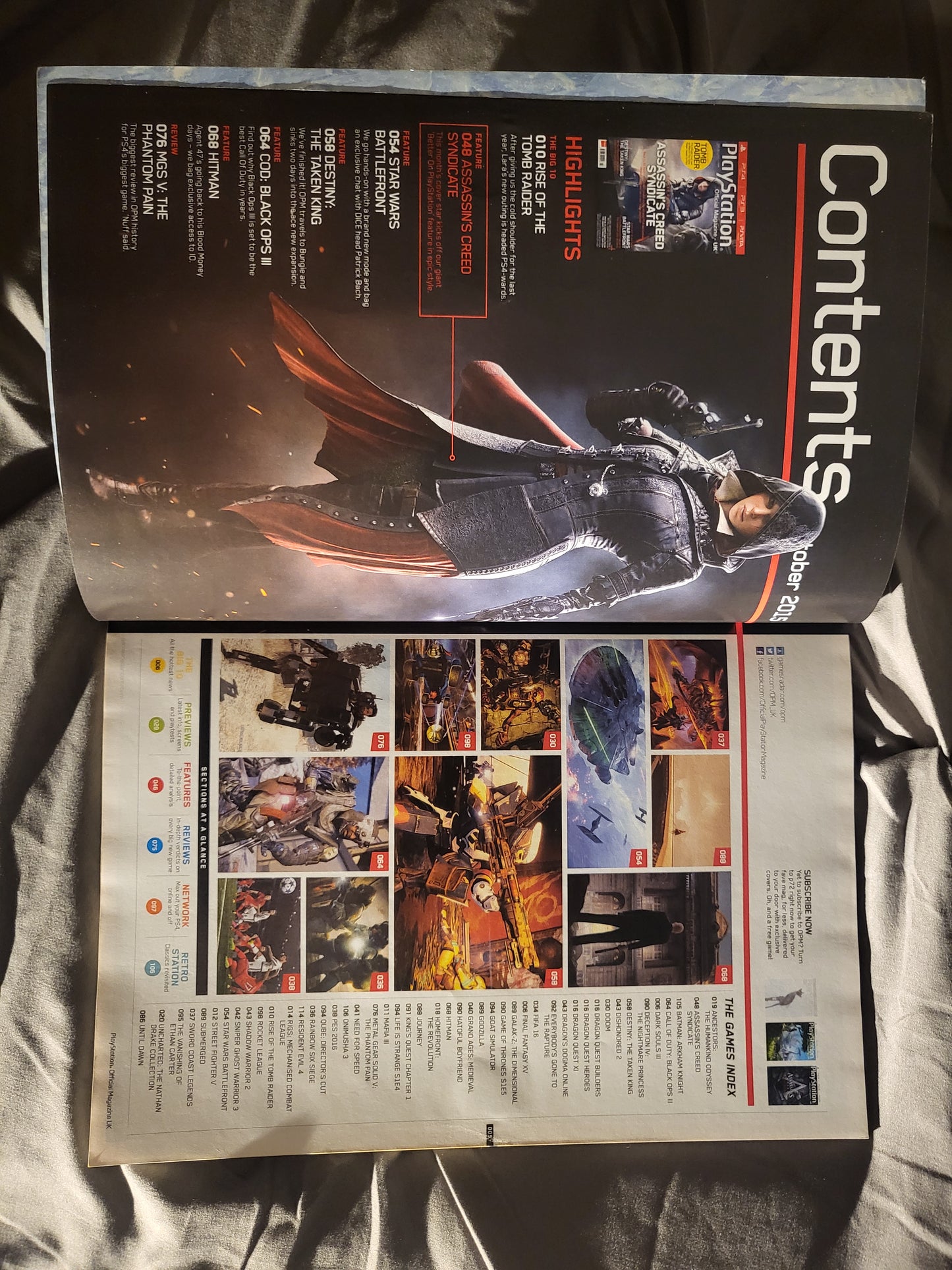 PlayStation Official Magazine October 2015 UK 114 (971) Assassins Creed Star Wars Destiny