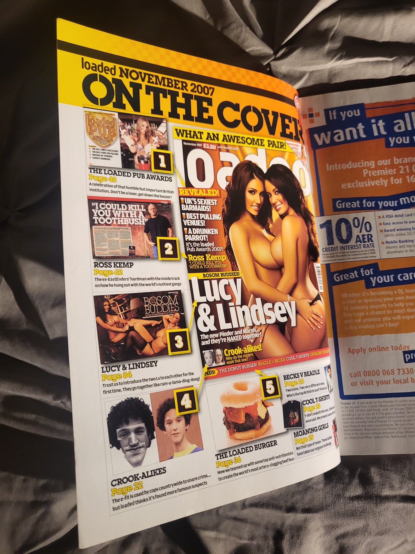 Loaded Magazine November 2007 (970) Lucy Pinder Lindsey Strutt