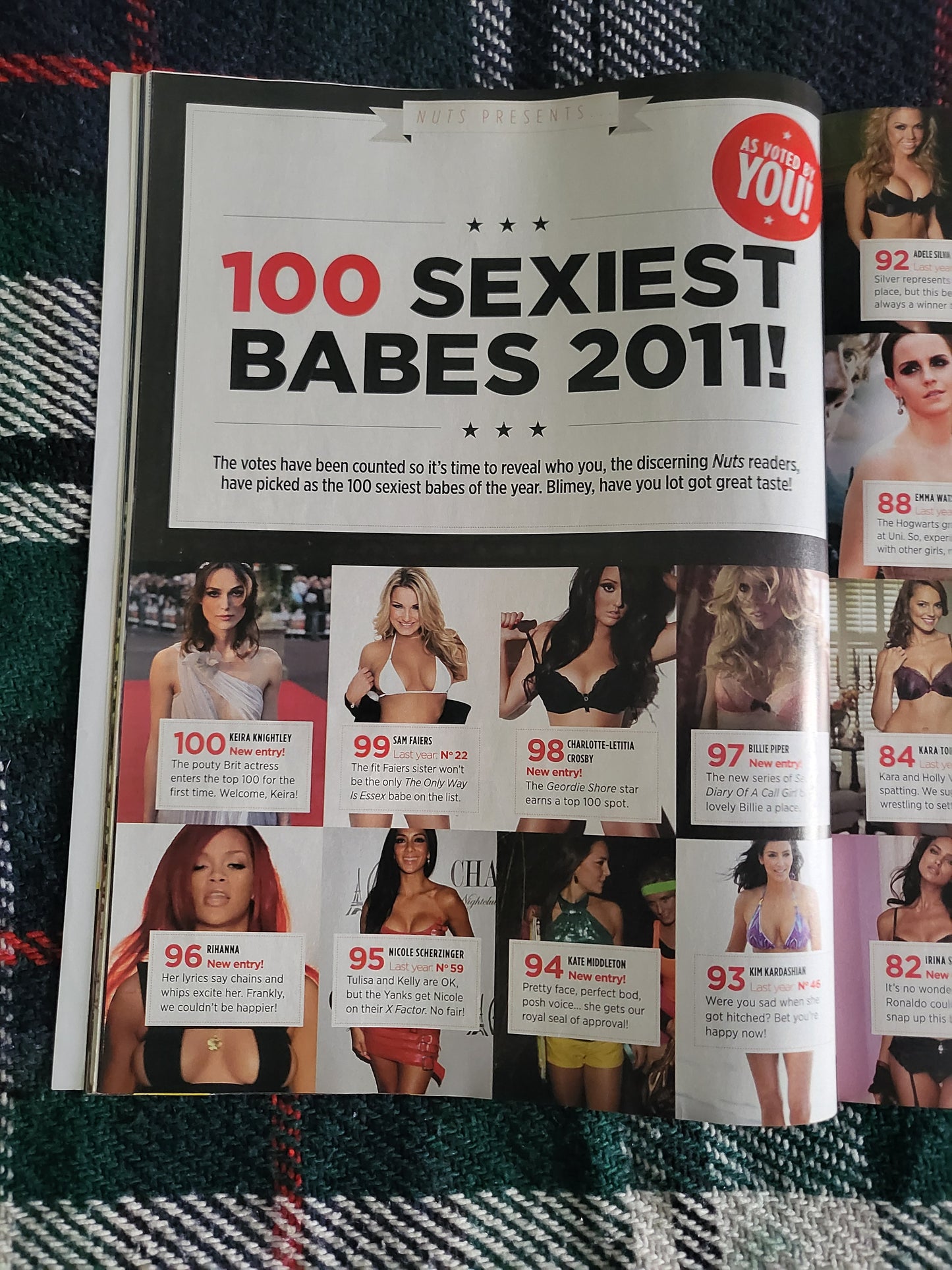 Nuts 2-8 December 2011 (975) Sophie Reade Lucy Pinder Jorgie Porter