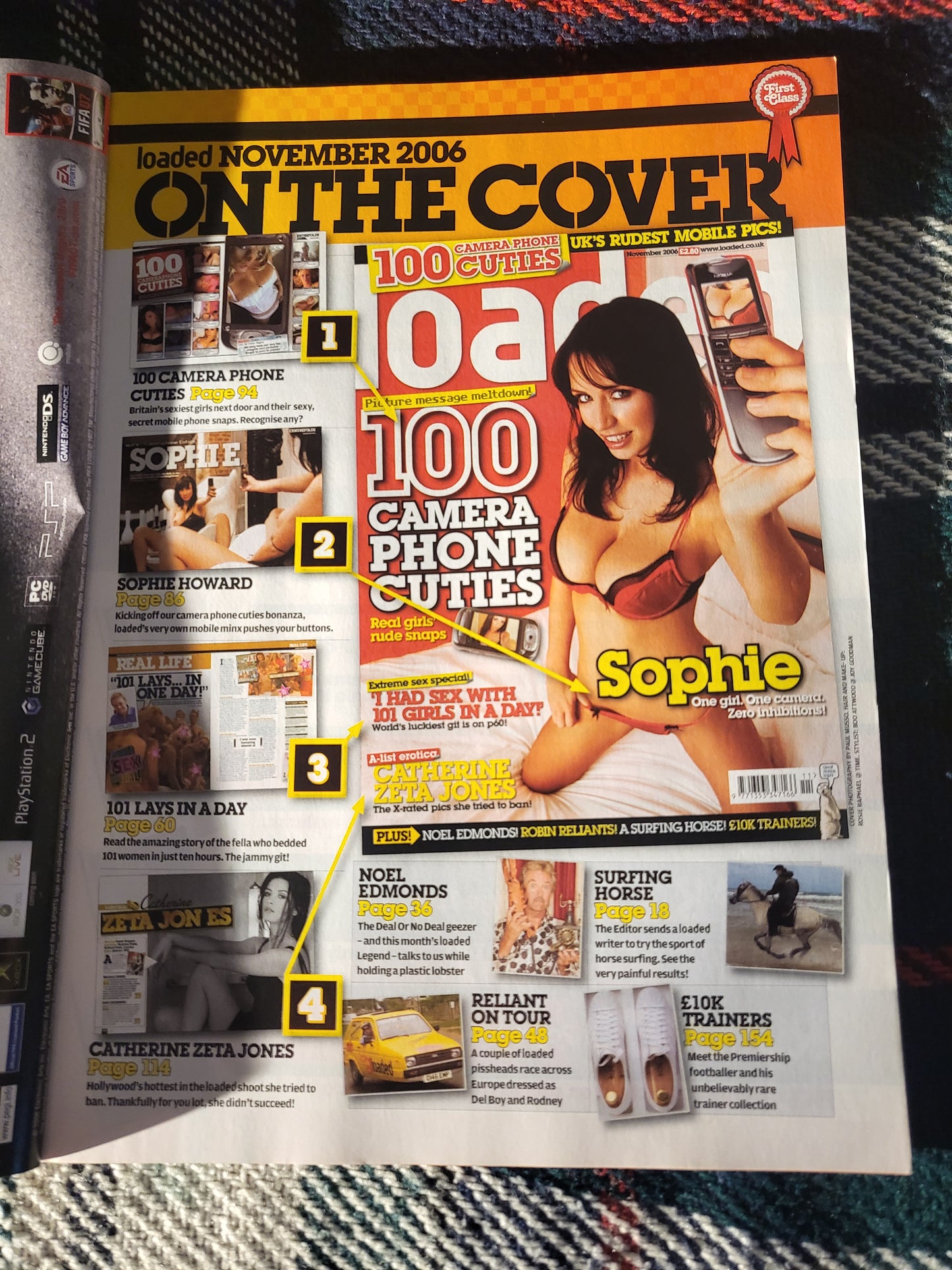 Loaded Magazine November 2006 (972) Sophie Howard Catherine Zeta Jones