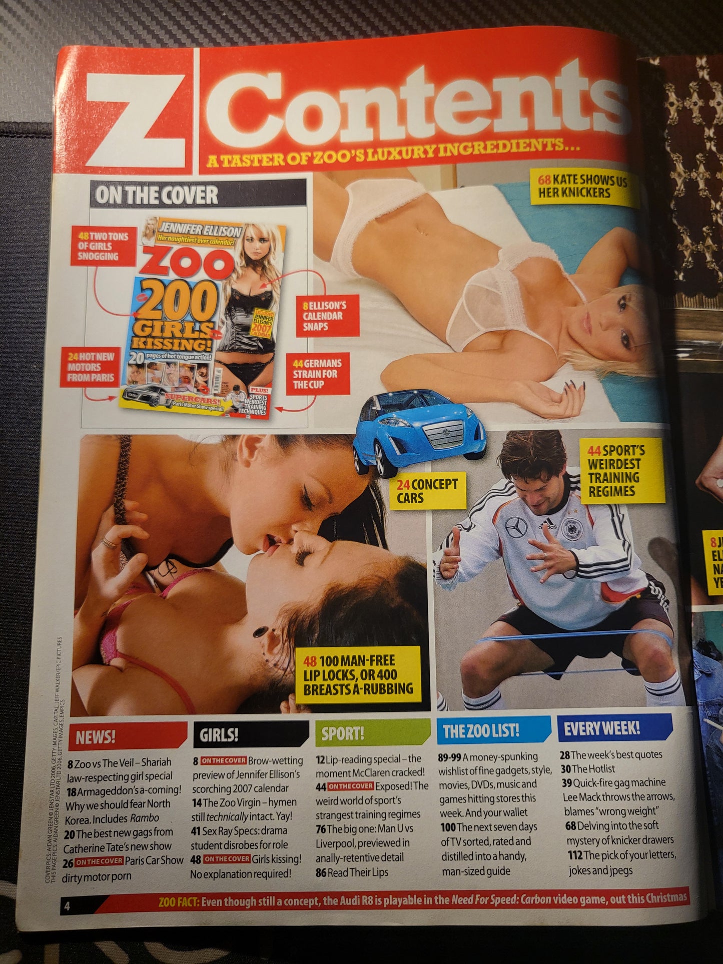 ZOO Magazine 20-26 October 2006 (976) Jennifer Ellison Lucy Pinder