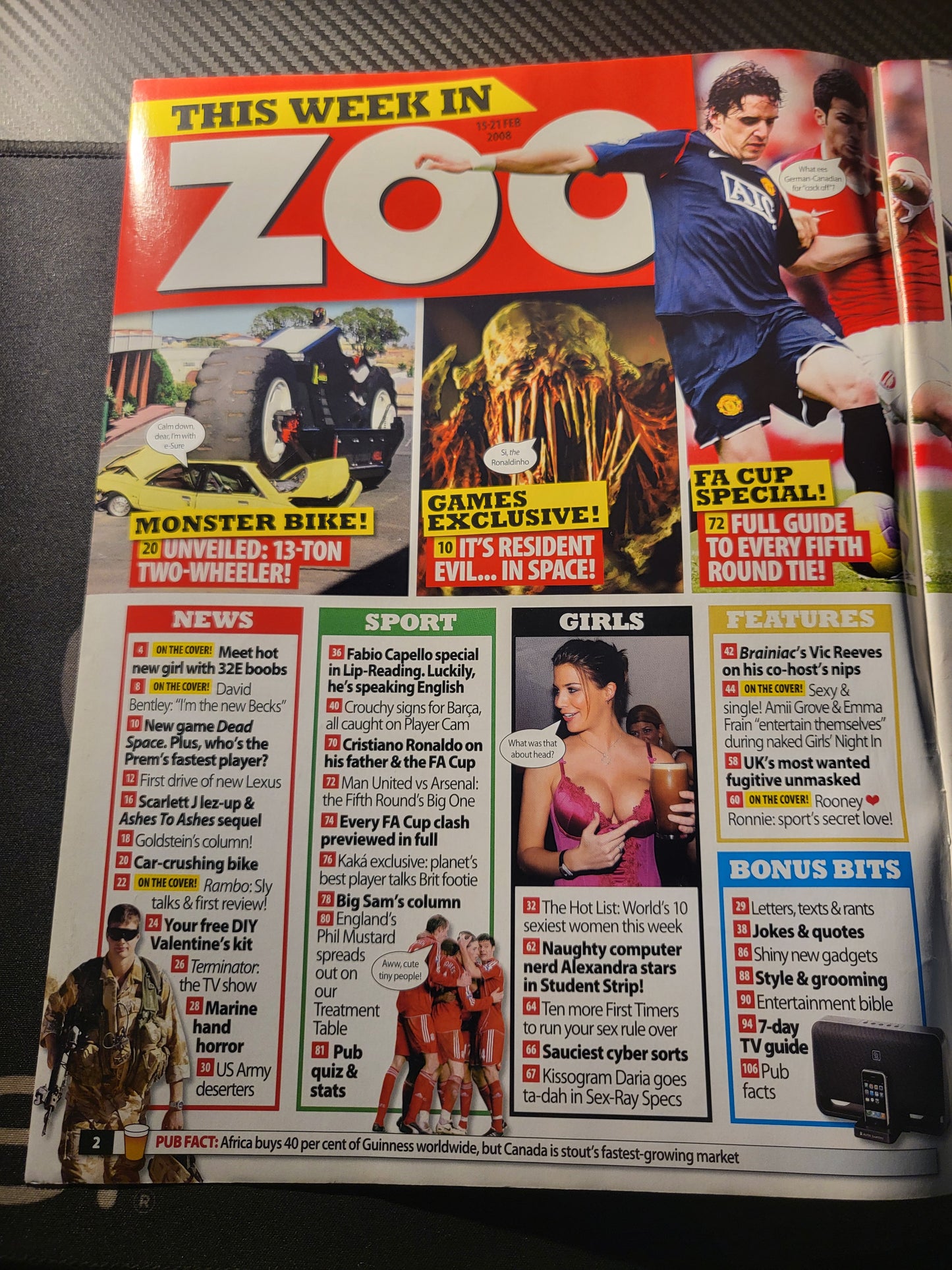 ZOO Magazine 15-21 February 2008 (977) Emma Frain Amii Grove