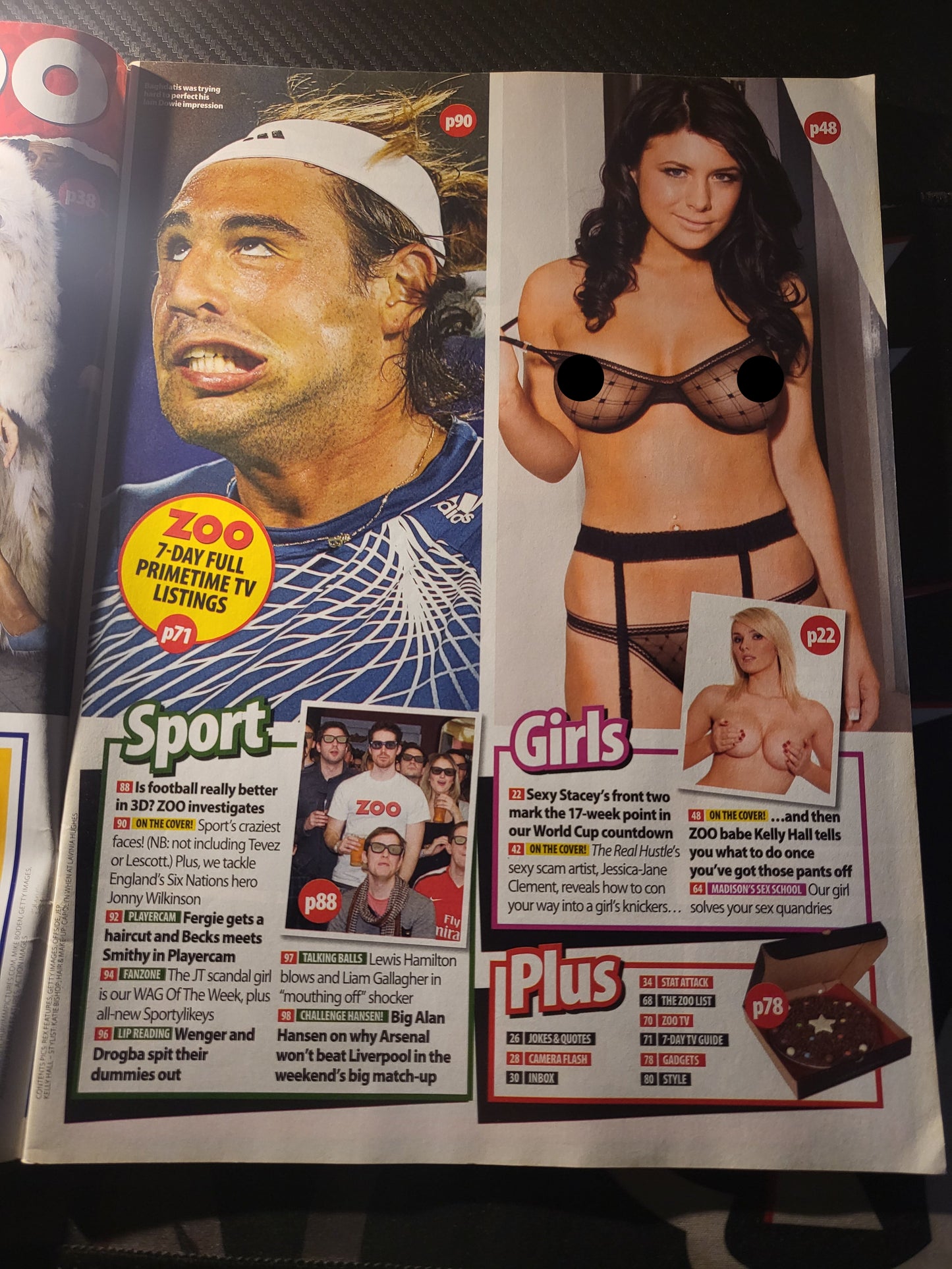 ZOO Magazine 12-18 February 2010 (977) Jessica-Jane Clement Kelly Hall