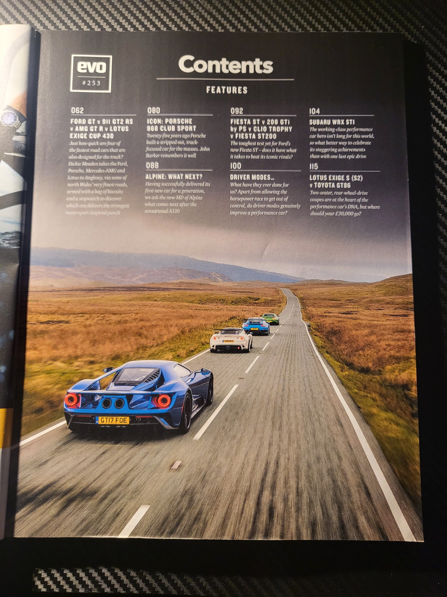 EVO Magazine November 2018 #253 (978) Subaru WRX STI Lotus Exige S Toyota GT86