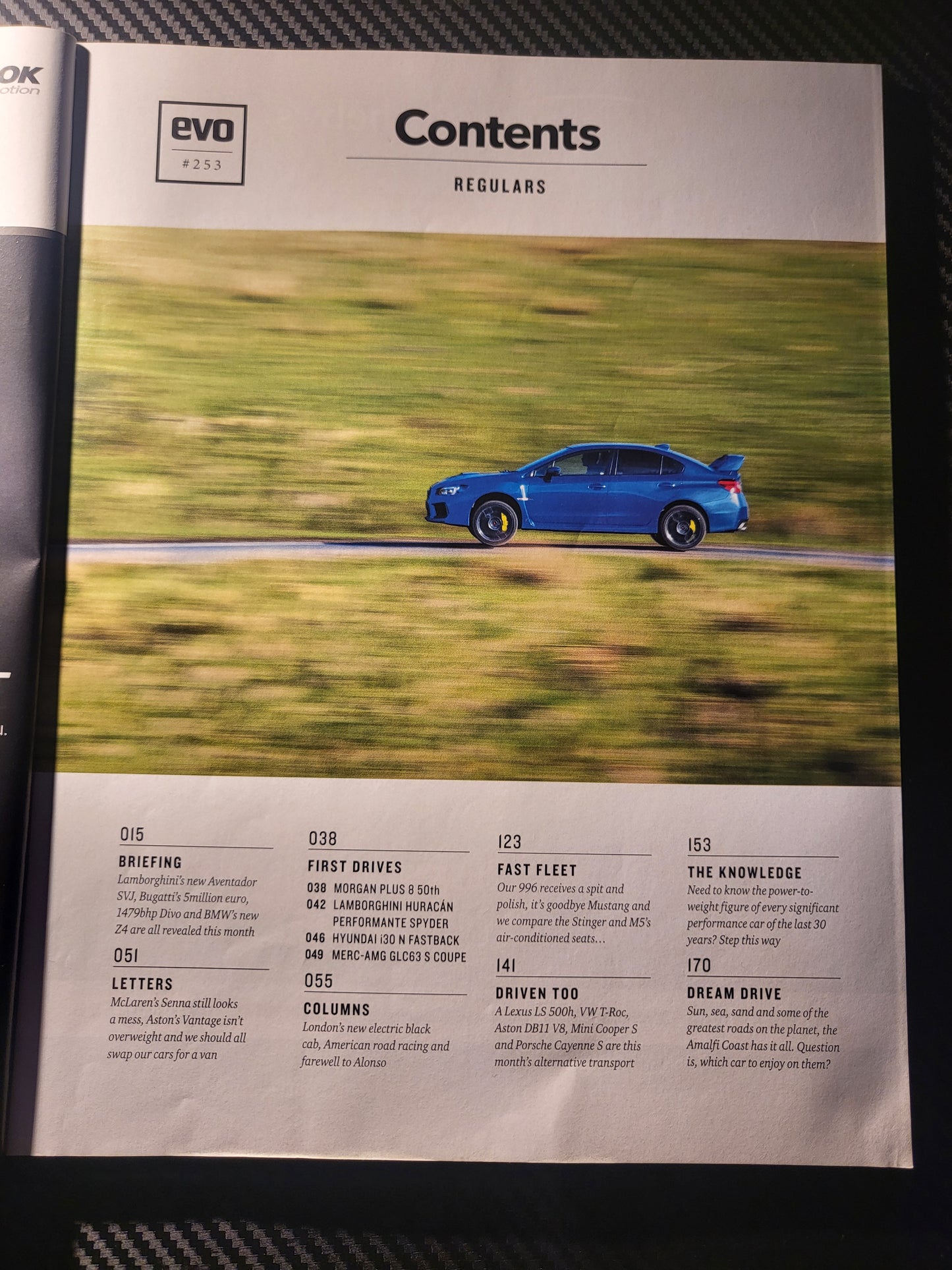EVO Magazine November 2018 #253 (978) Subaru WRX STI Lotus Exige S Toyota GT86