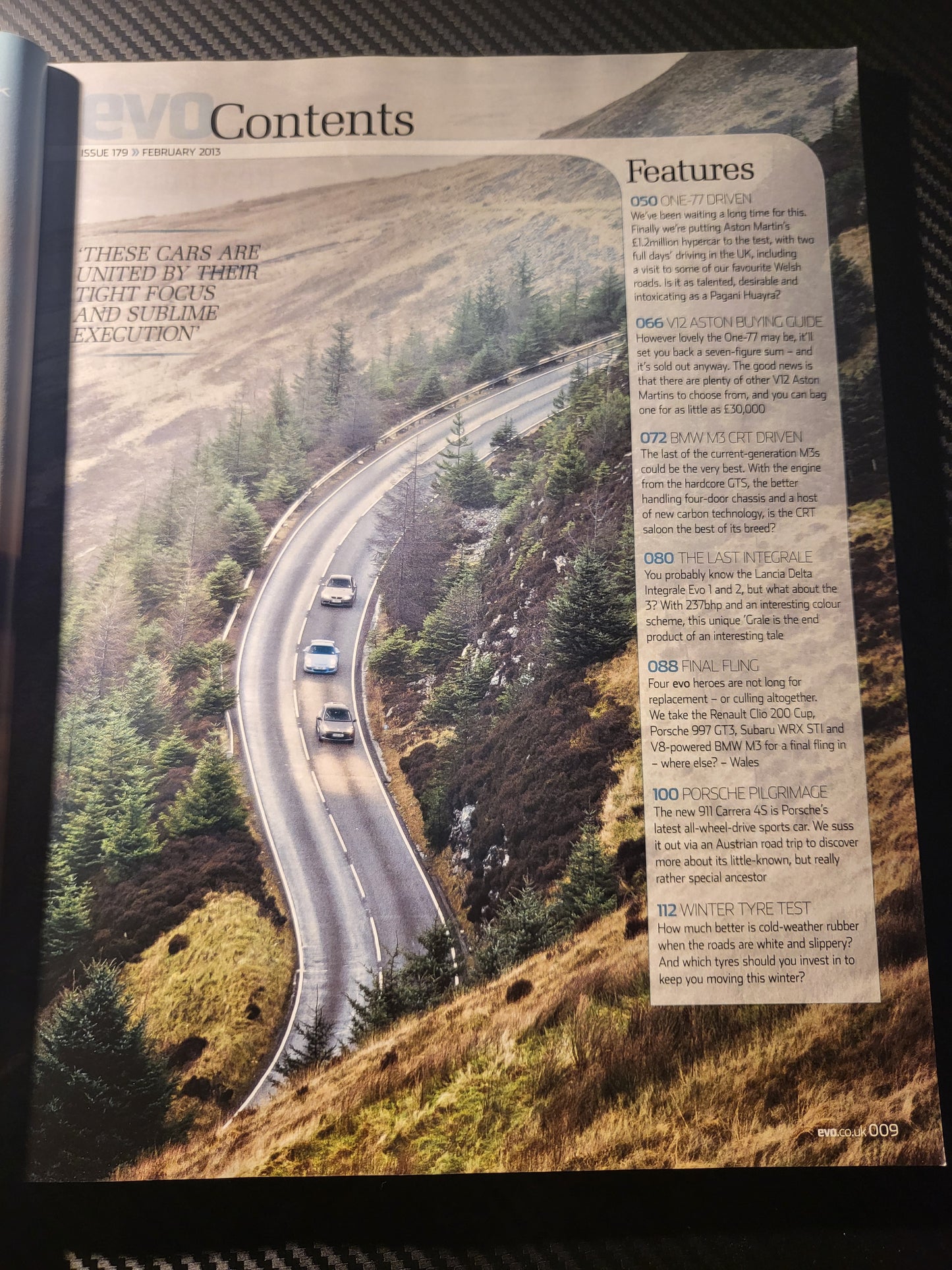 EVO Magazine February 2013 #179 (978) Renault Clio 200 Cup v Porsche 997 GT3 v Subaru WRX STI v BMW E90 M3